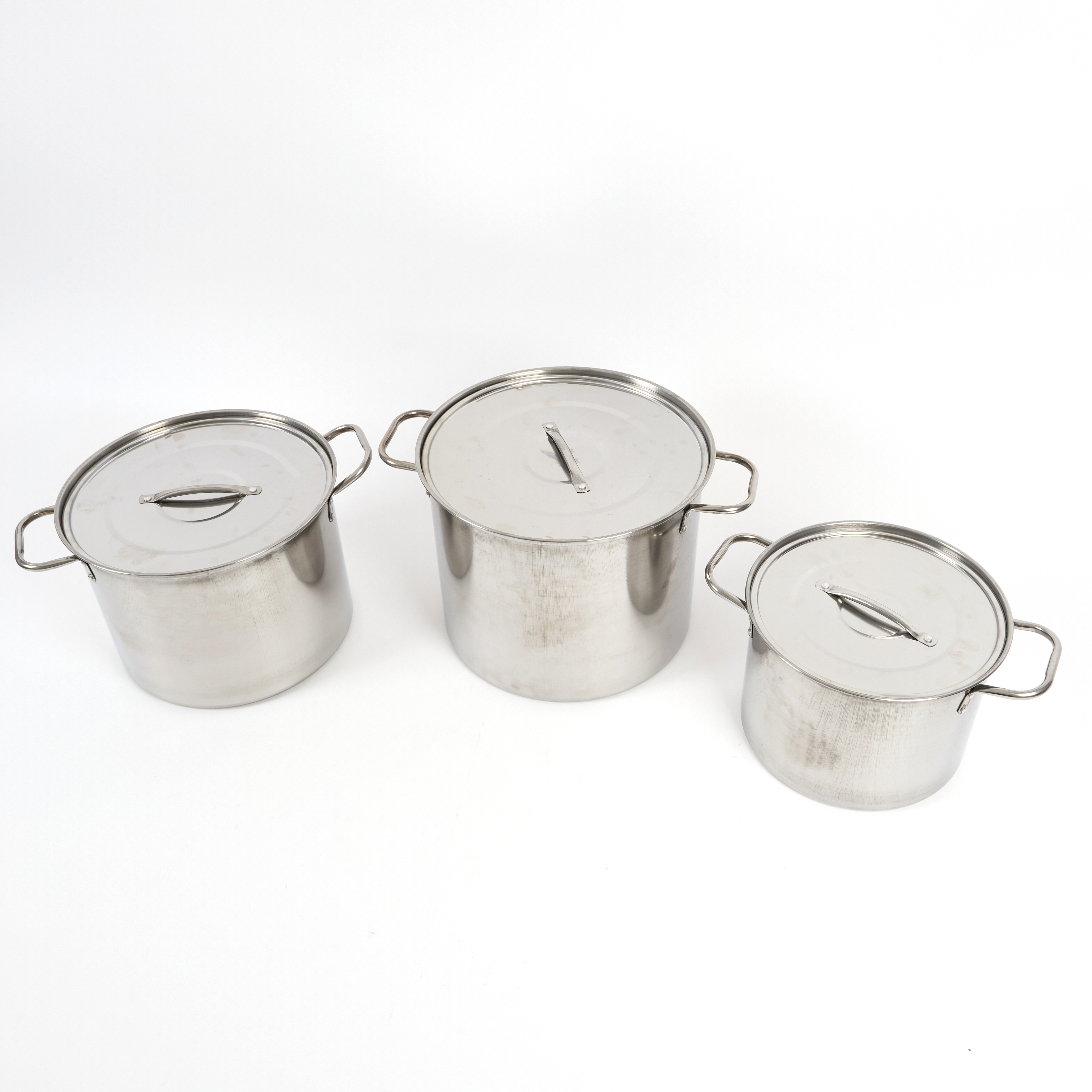 Giant Soup Pots - Pack of 3