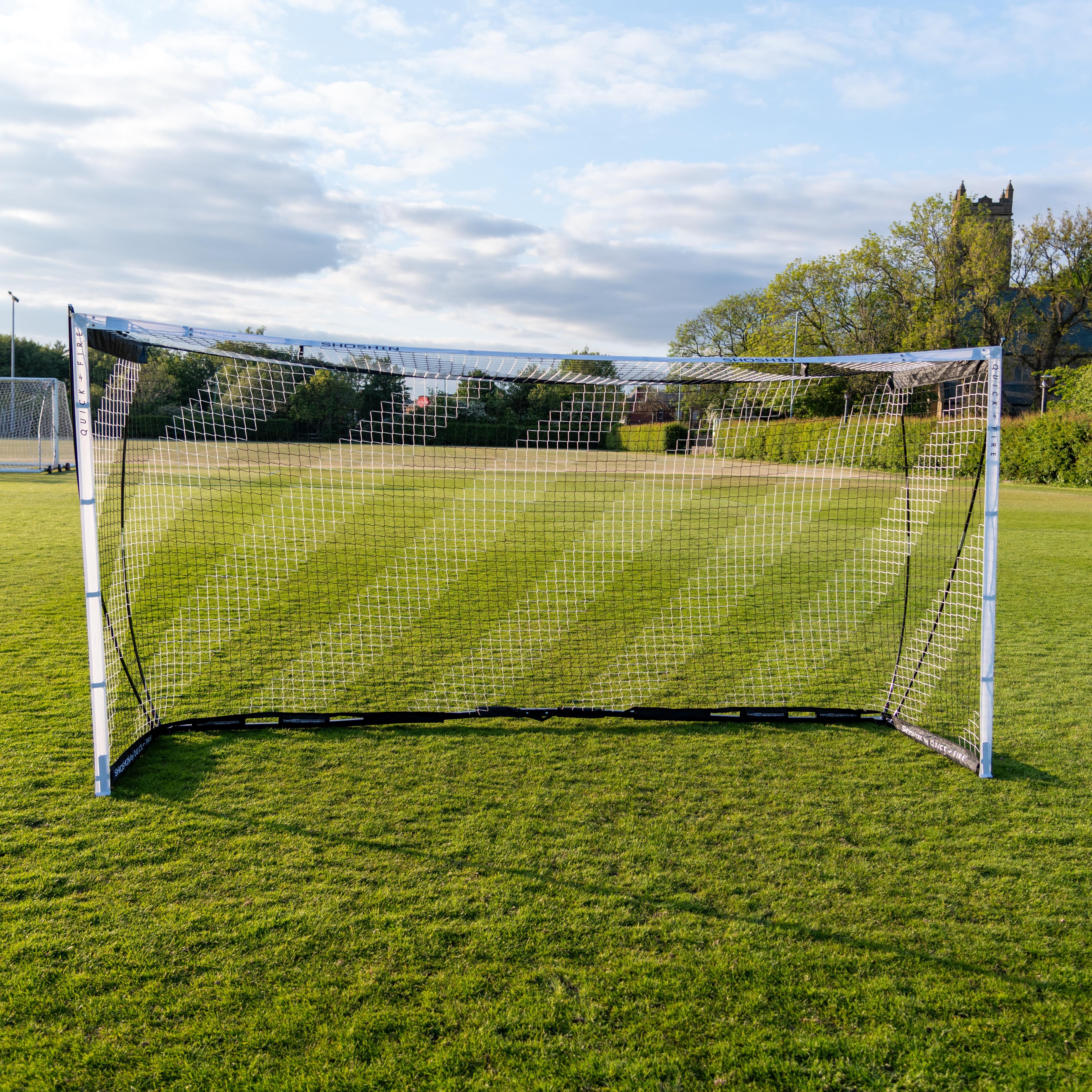 SHOSHIN Quickfire Multisize Goal - 12 x 6/16 x 7ft