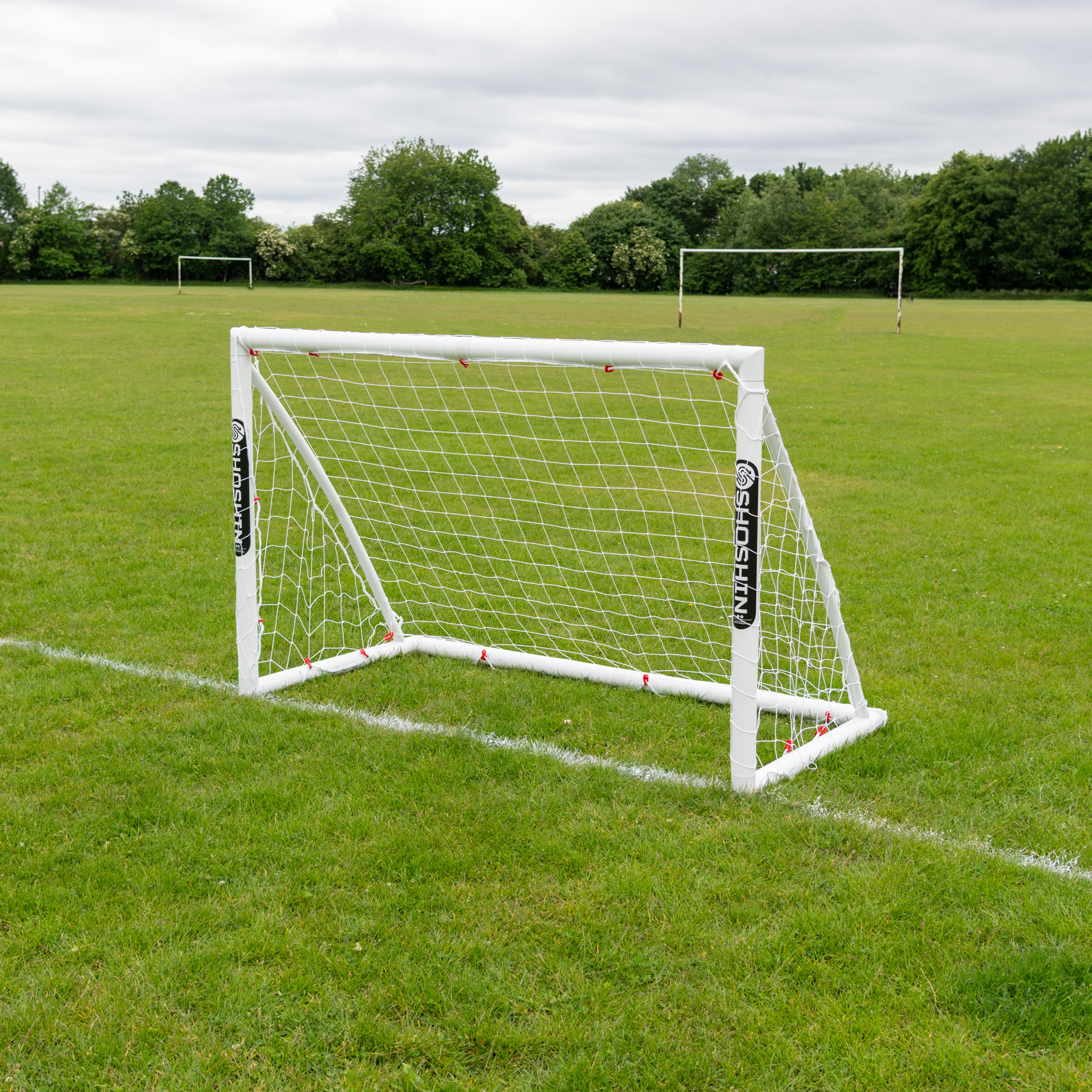 SHOSHIN UPVC Goal - White - 6 x 4ft