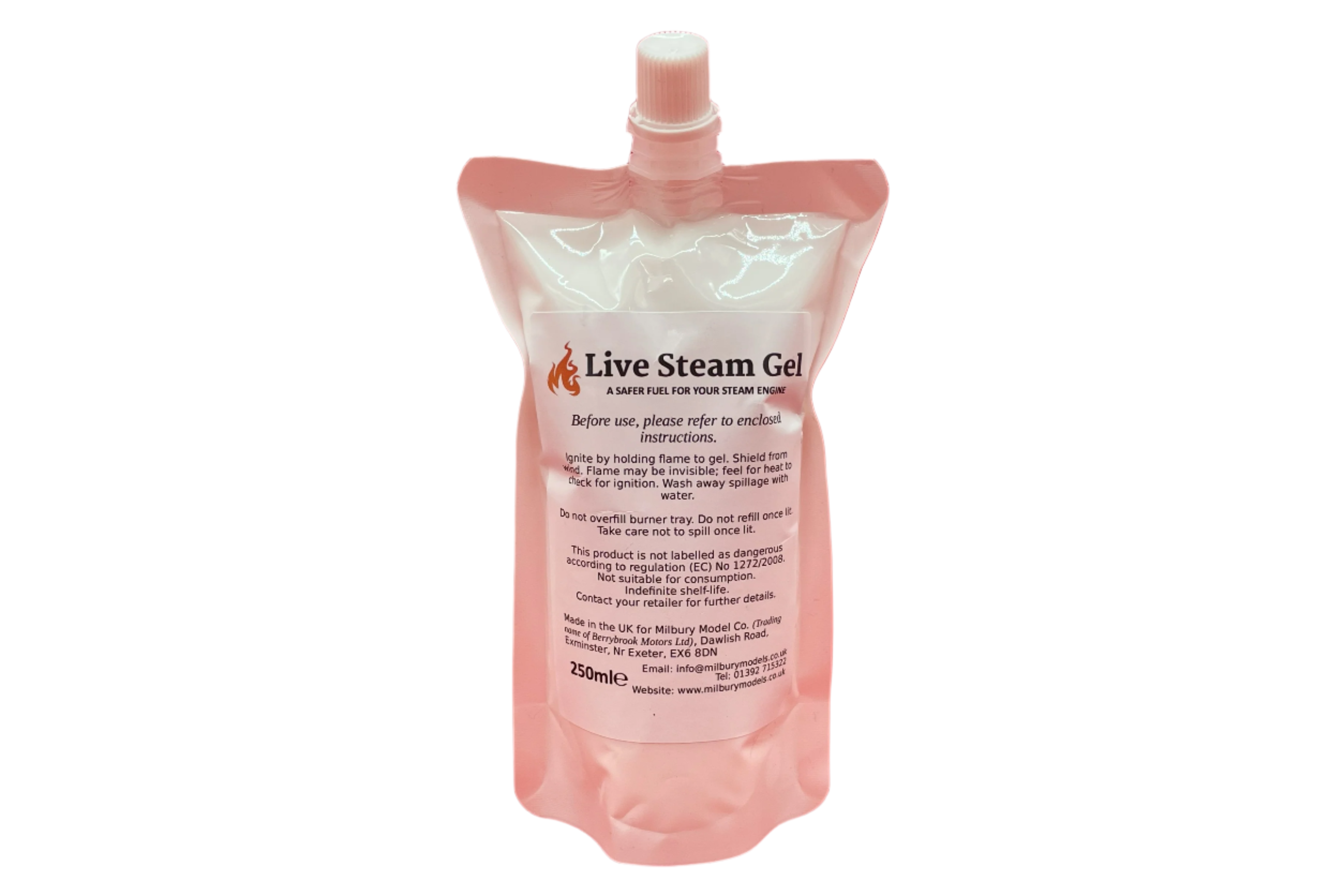 Live Steam Gel - 250ml