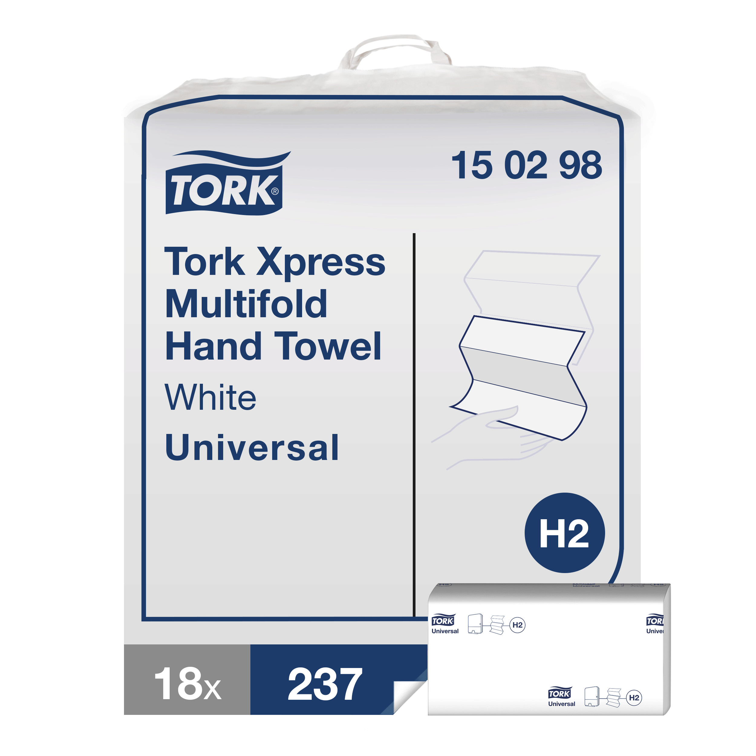 Tork Xpress M-fold Hand Towel 2-ply