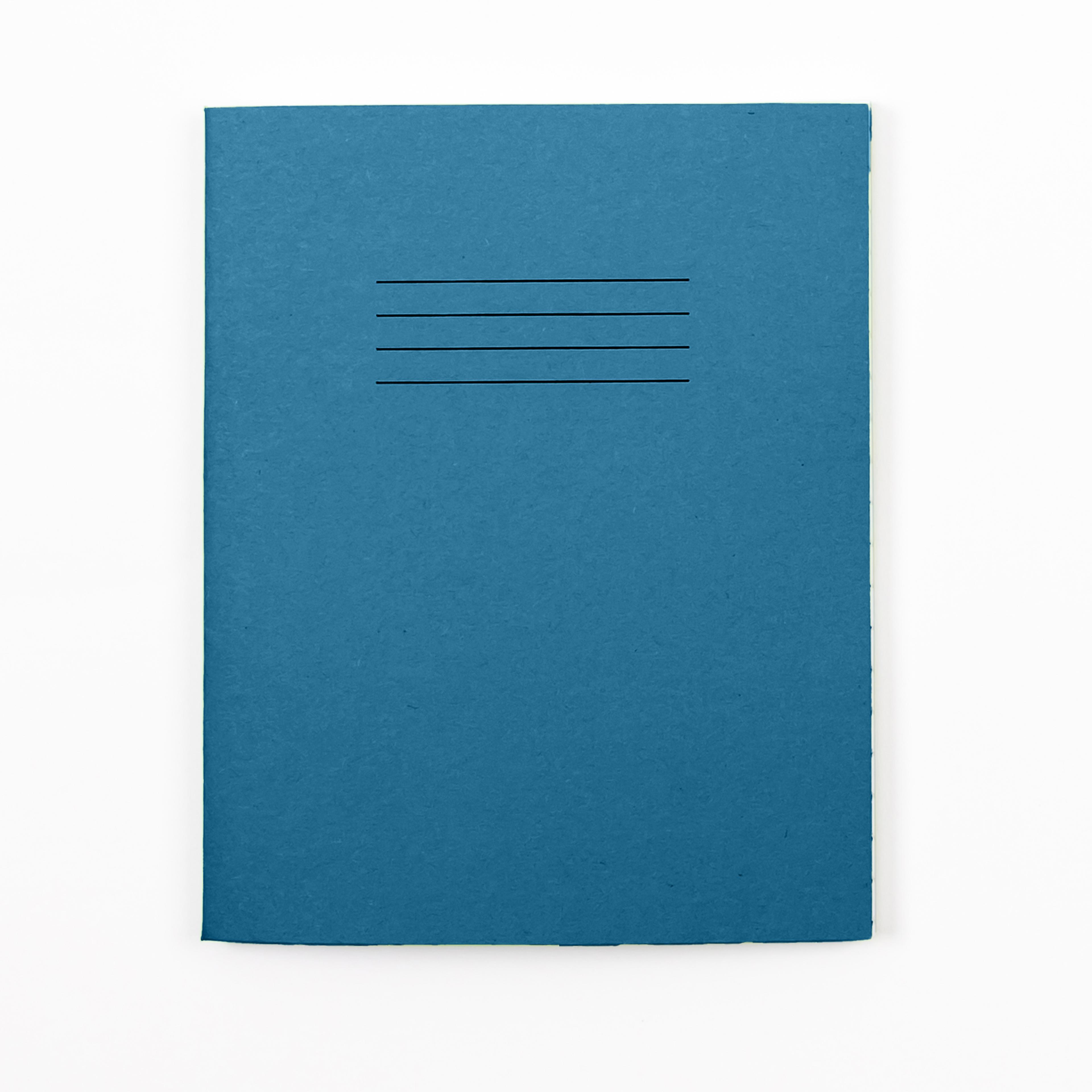RHINO 8" x 6.5" Exercise Book 80 Page, 10mm Squared, Blue - Pack of 100
