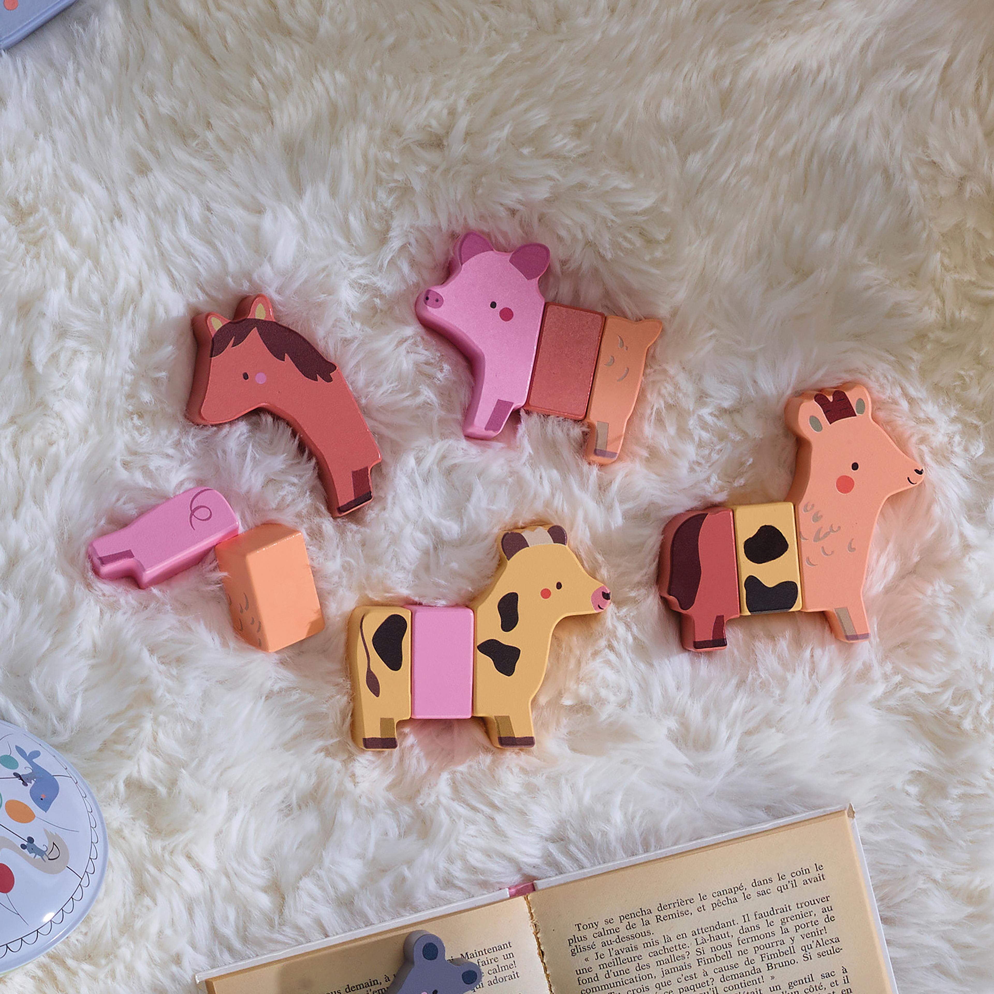 Vilac Magnetic Animals Farm Set 