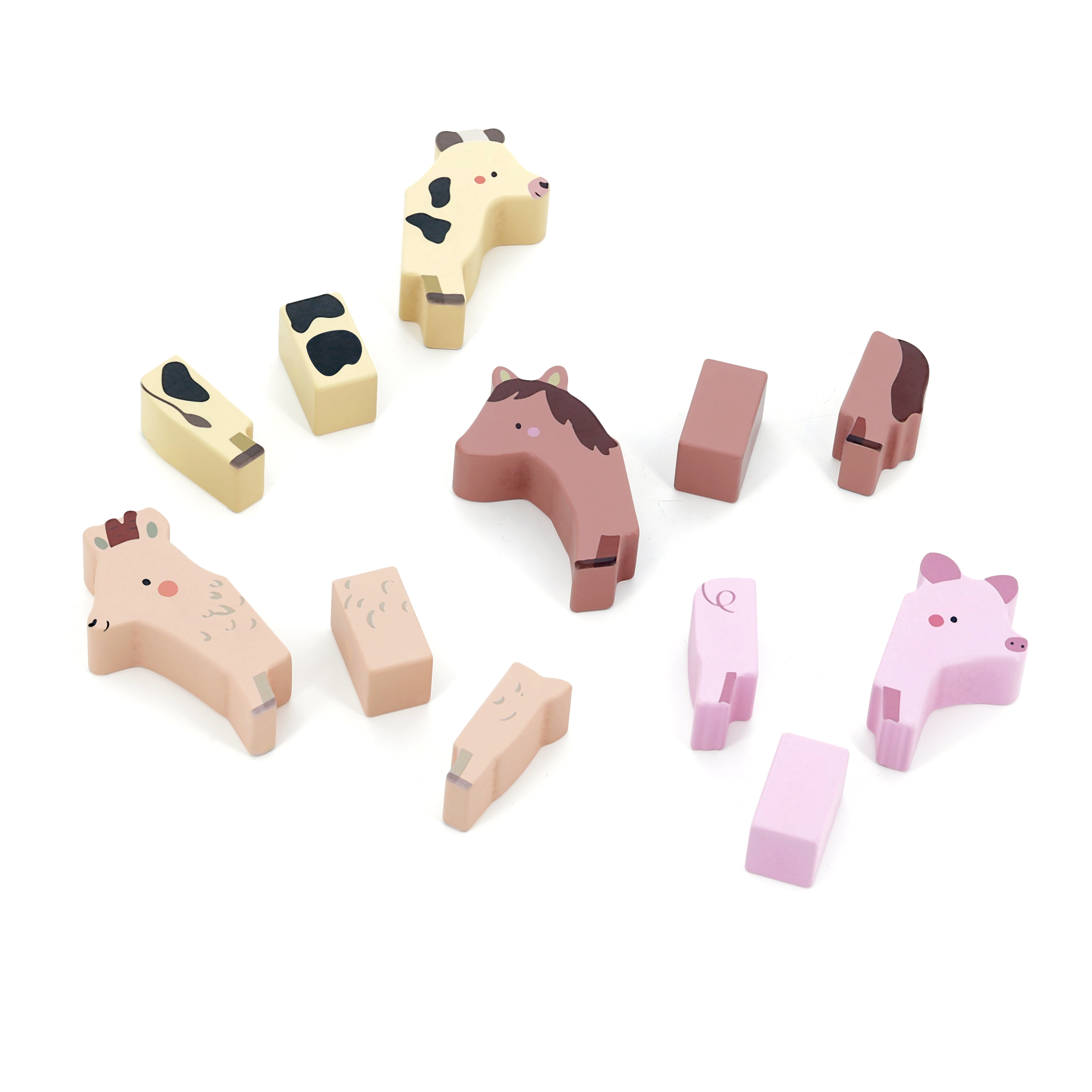 Magnetic Animals Farm Set