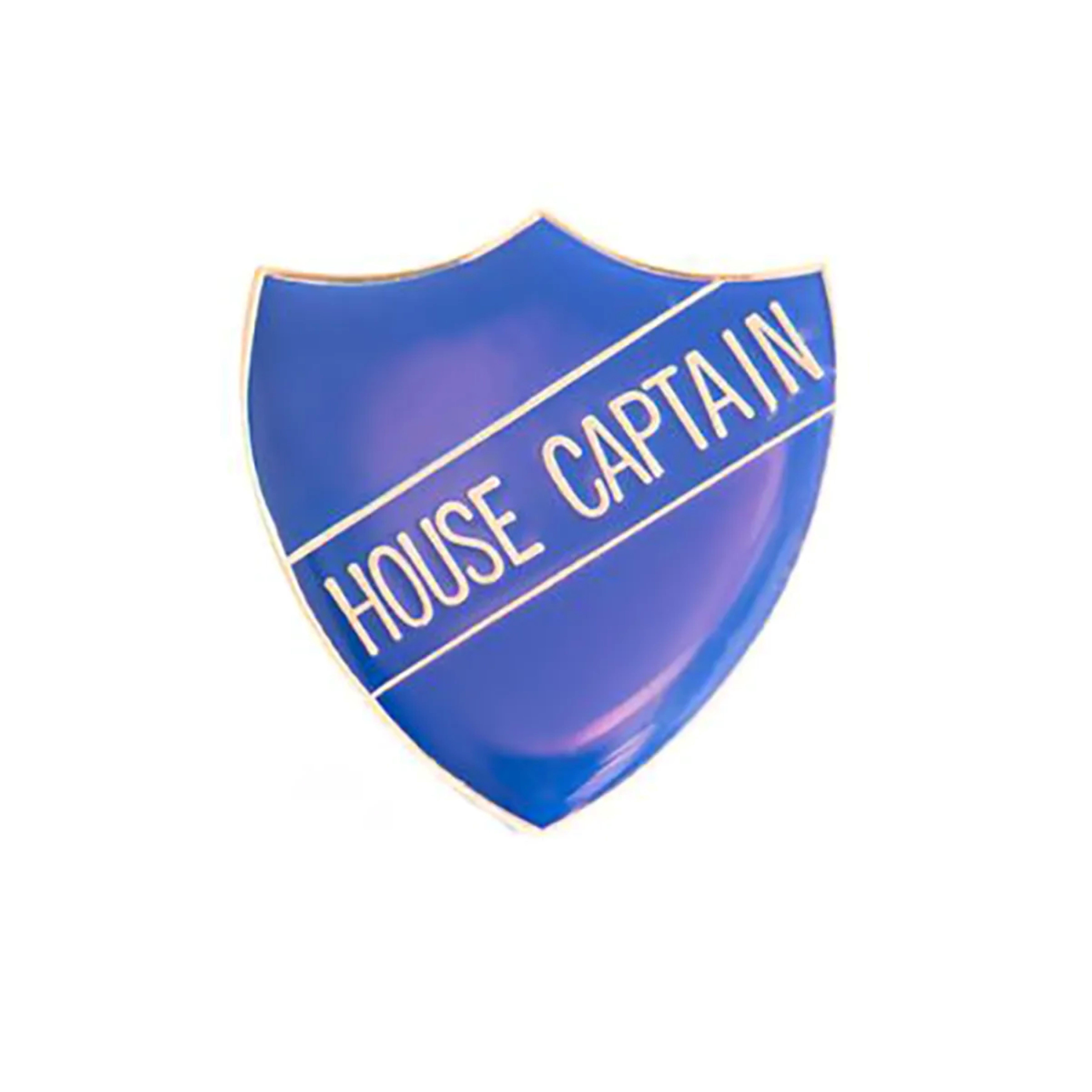 House Captain Shield Badge Navy