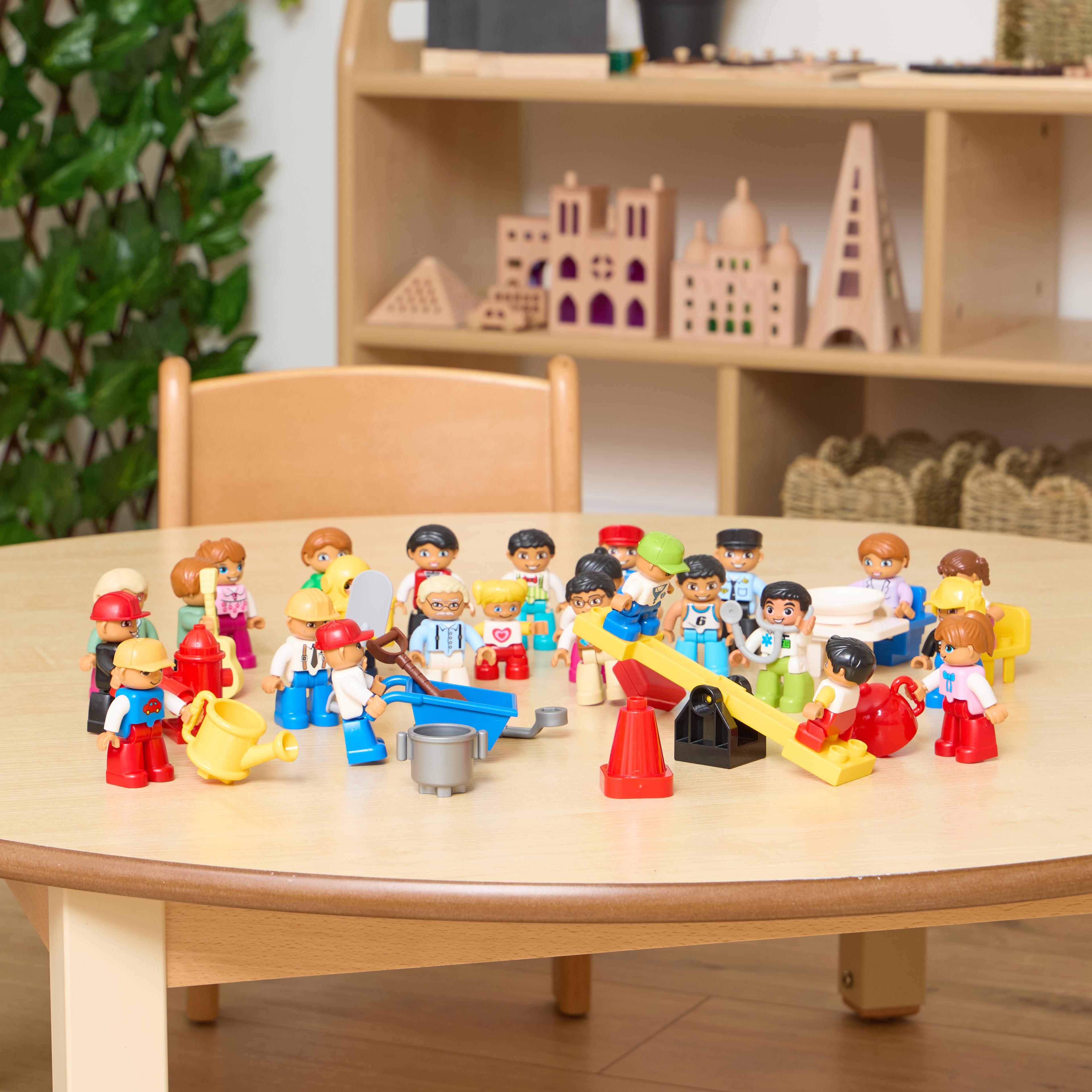 Early Diverse People Brick Set from Hope Education 