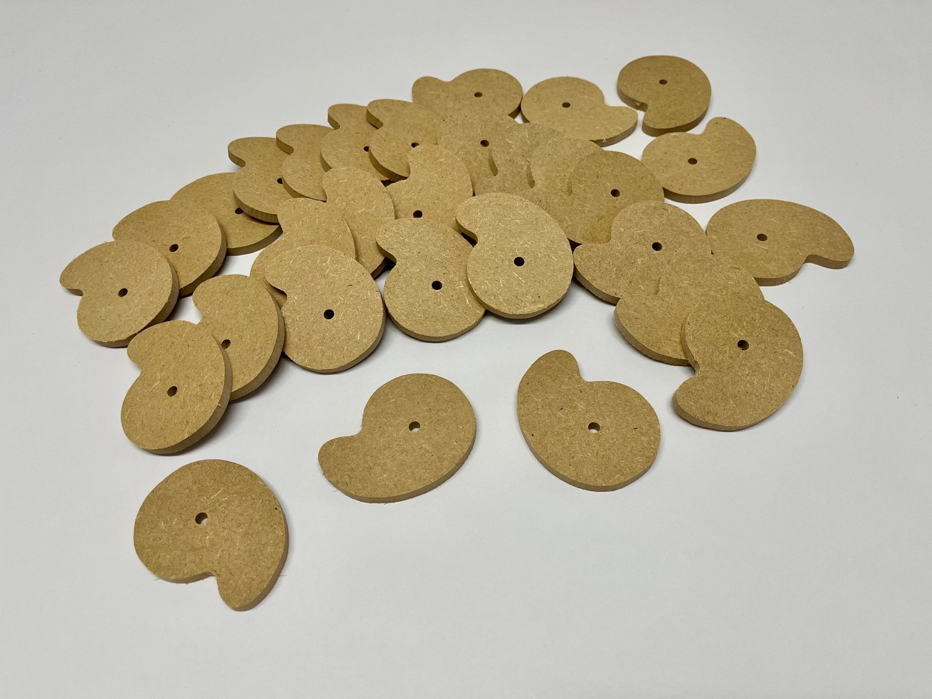 MDF Cams/4mm Hole Snail Pack of 30