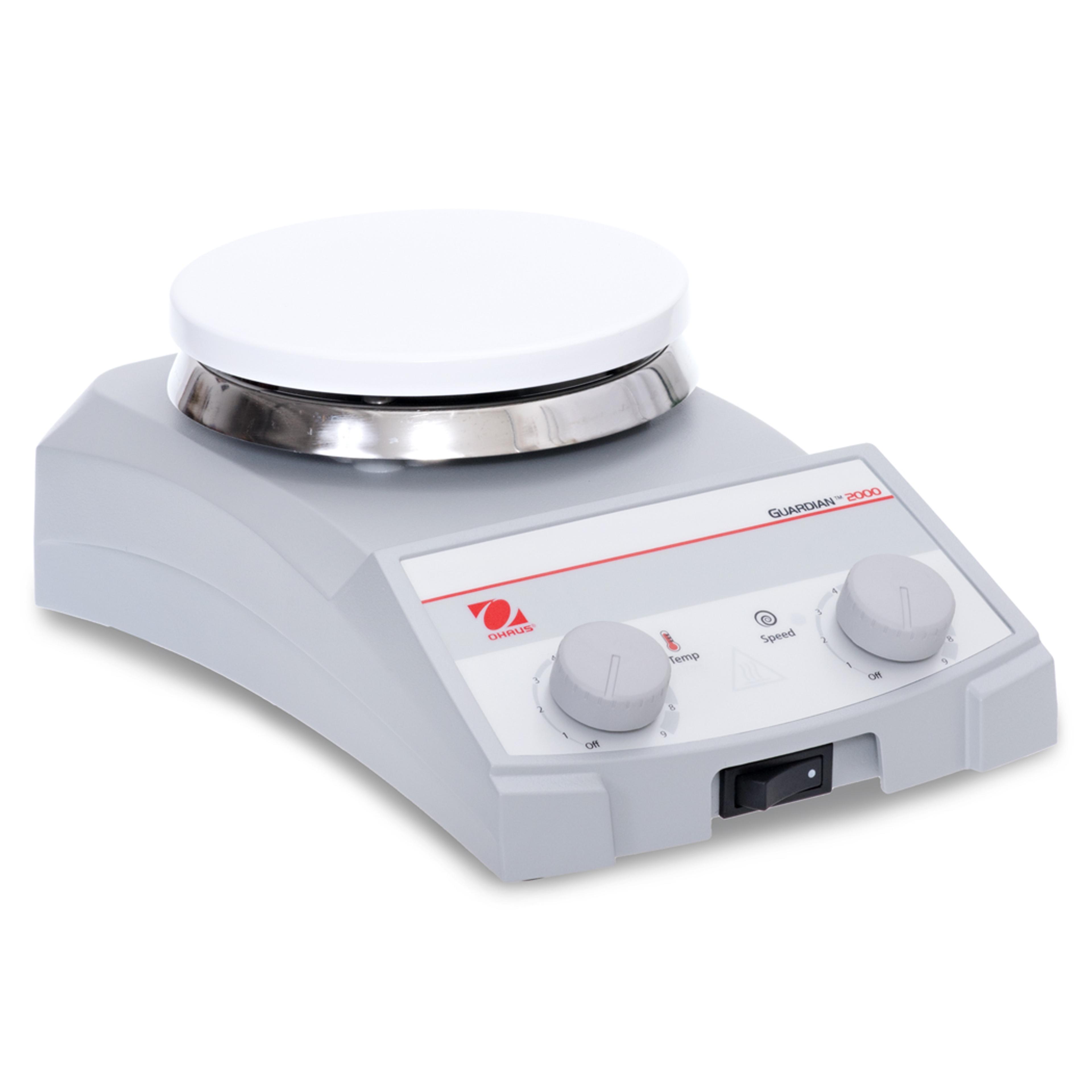 OHAUS® Guardian™ 2000 Hotplate Stirrer - 178 mm Ceramic Top