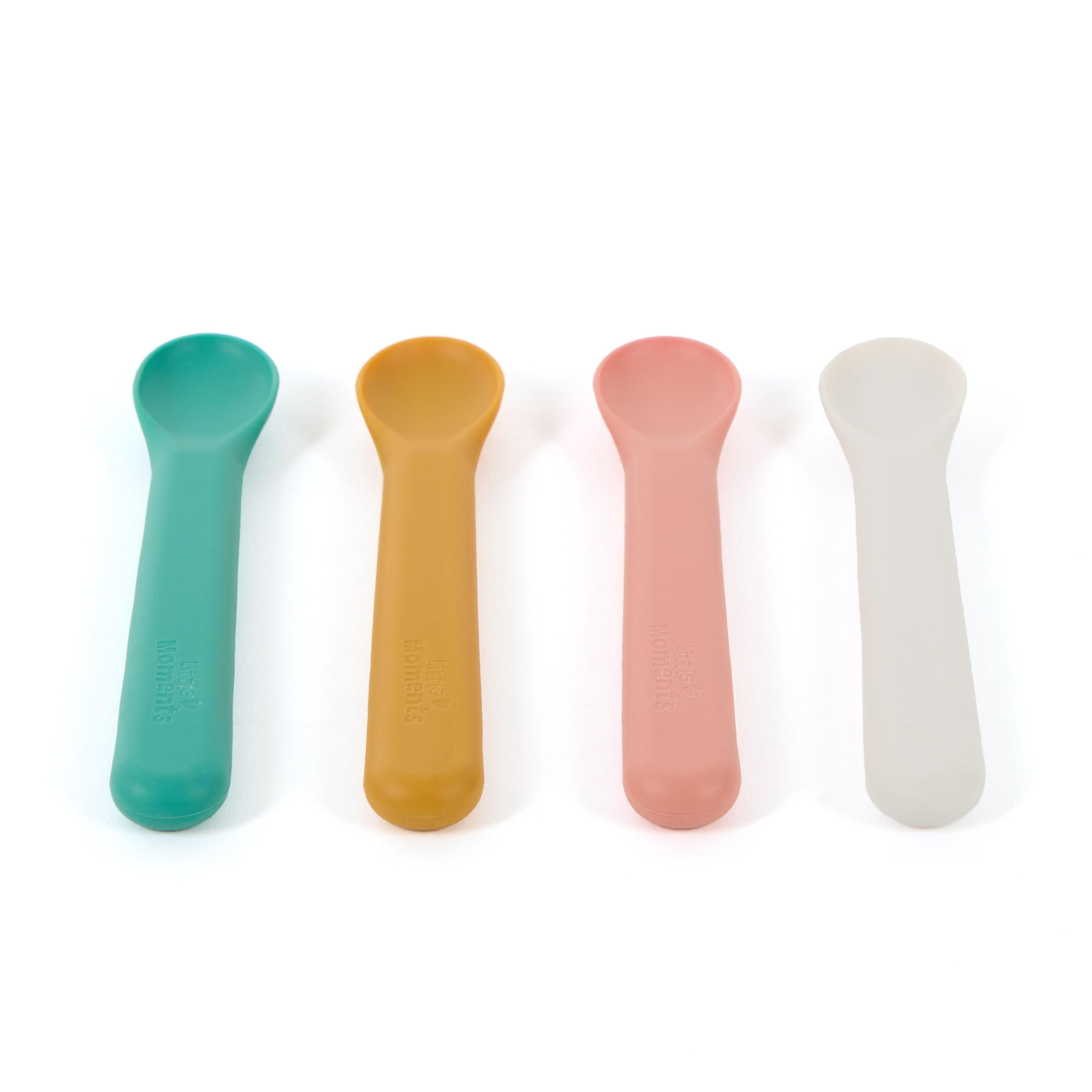 Little Moments Silicone Spoons - Pack of 4 