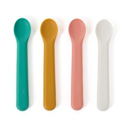 Little Moments Silicone Spoons - Pack of 4 