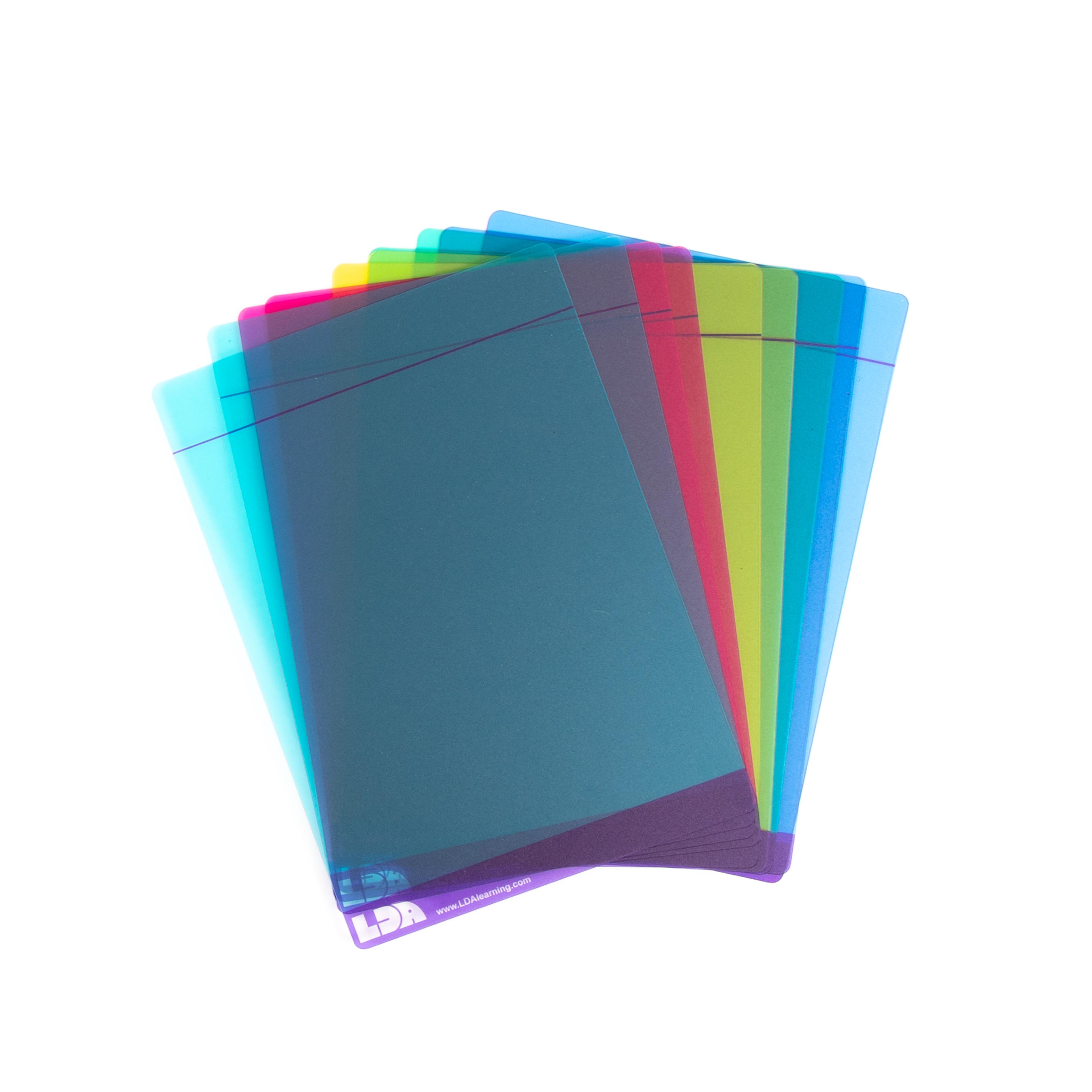 A4 Reading Overlays Pack of 10