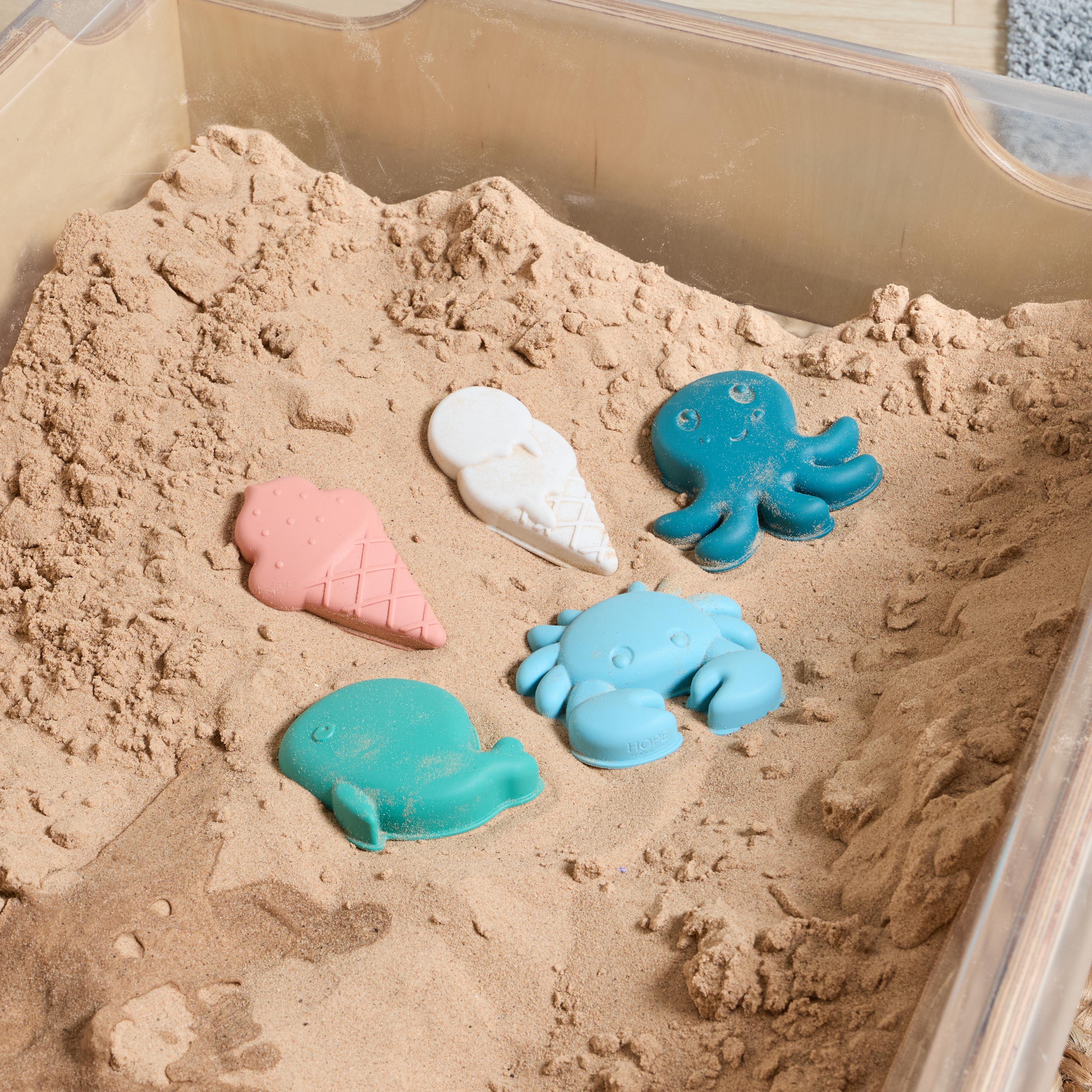 Silicone Sand Moulds from Hope Education -  Pack of 5