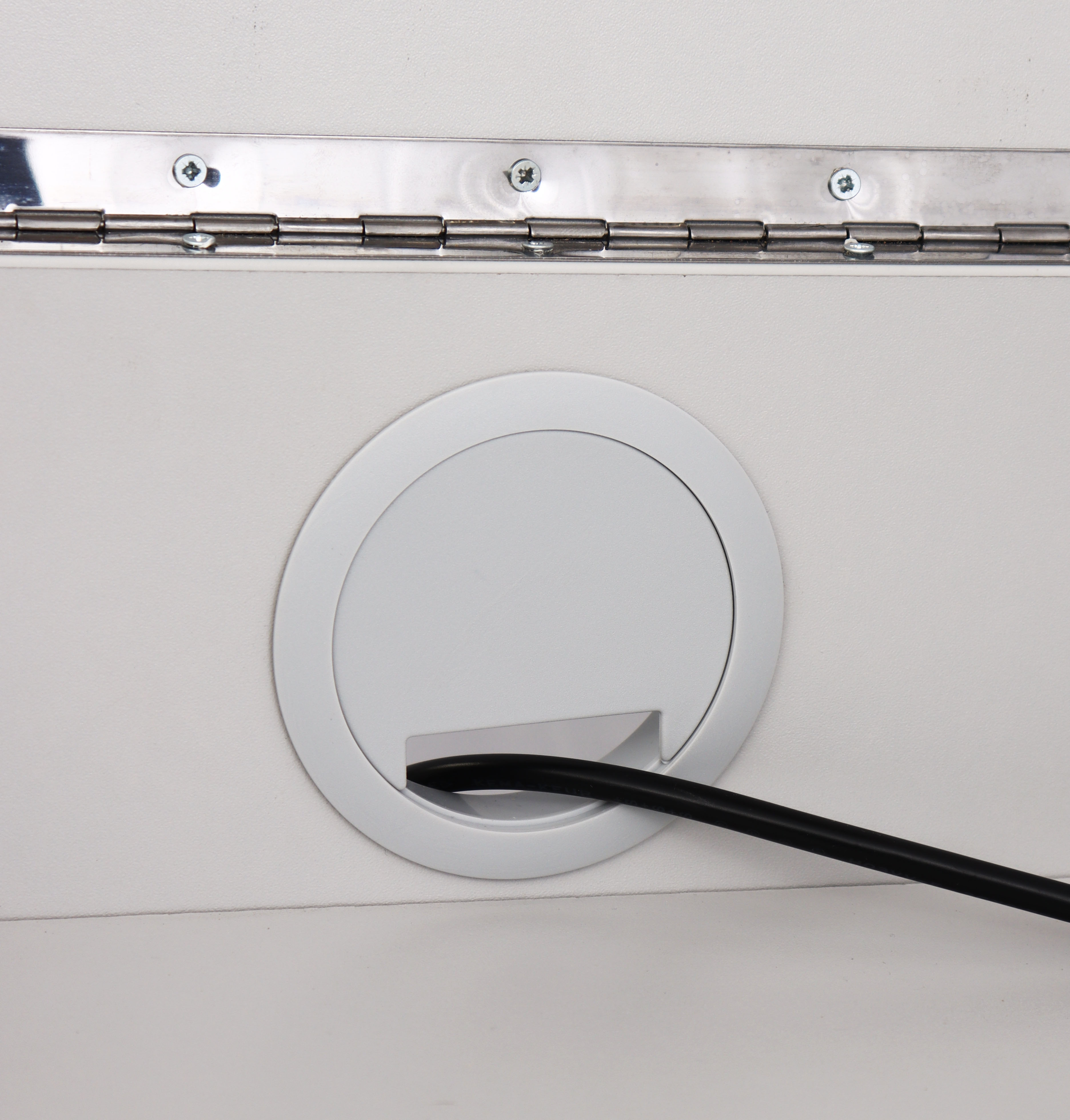 Grey Teacher Caddy with Lockable Doors