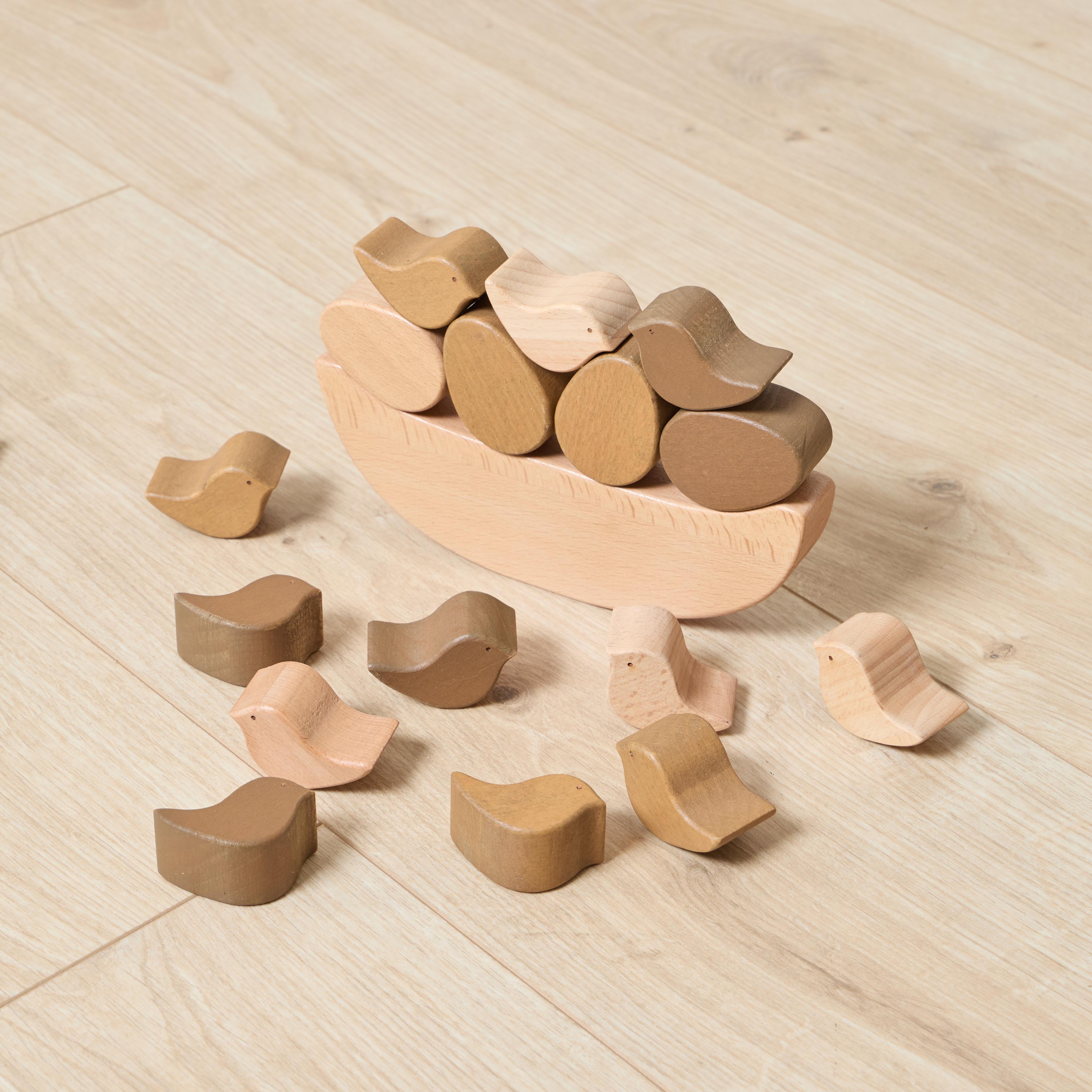 Wooden Birds and Egg Balancing Set from Hope Education 