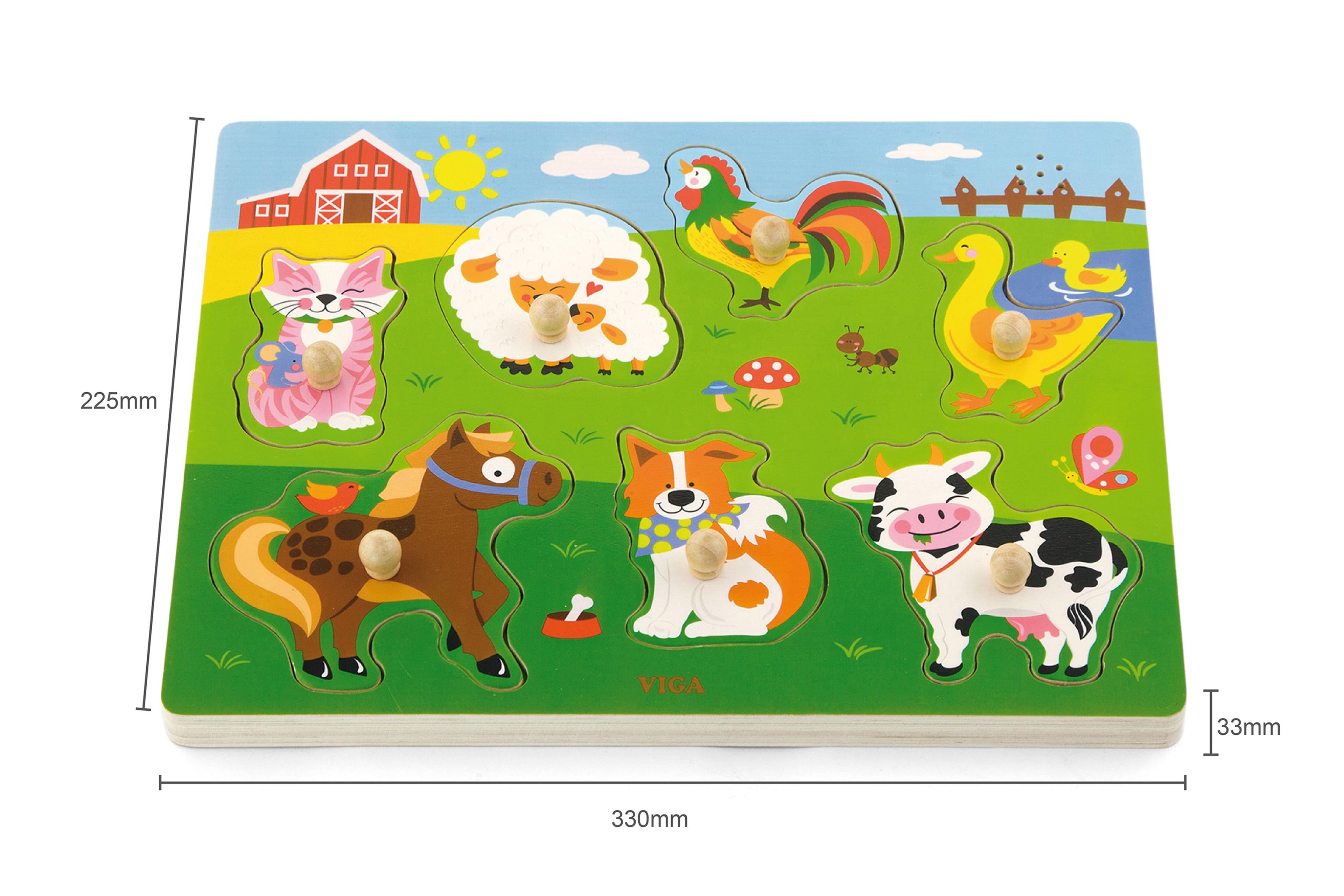 VIGA Sound Puzzle - Farm