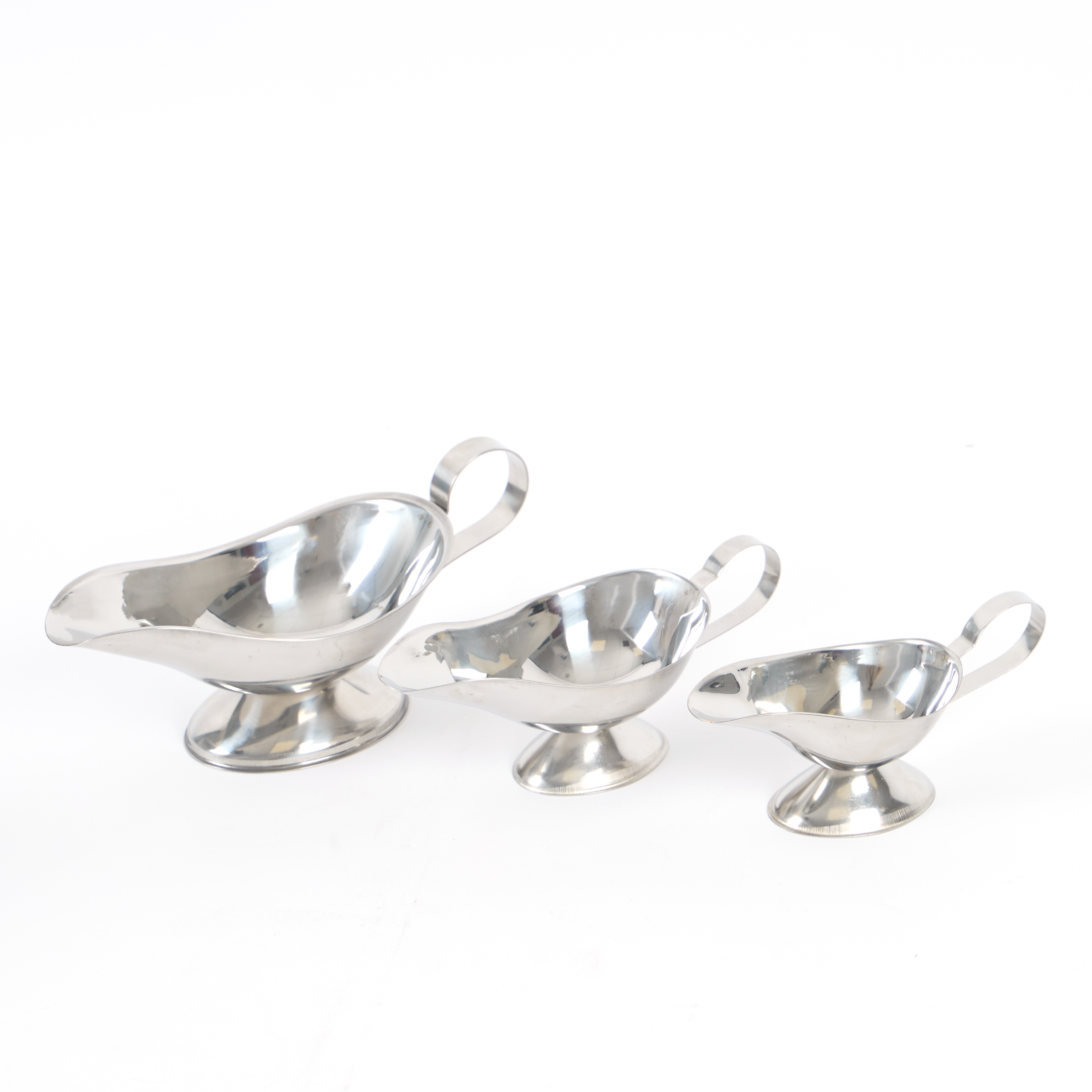 Gravy Boats - Pack of 3 Assorted Sizes