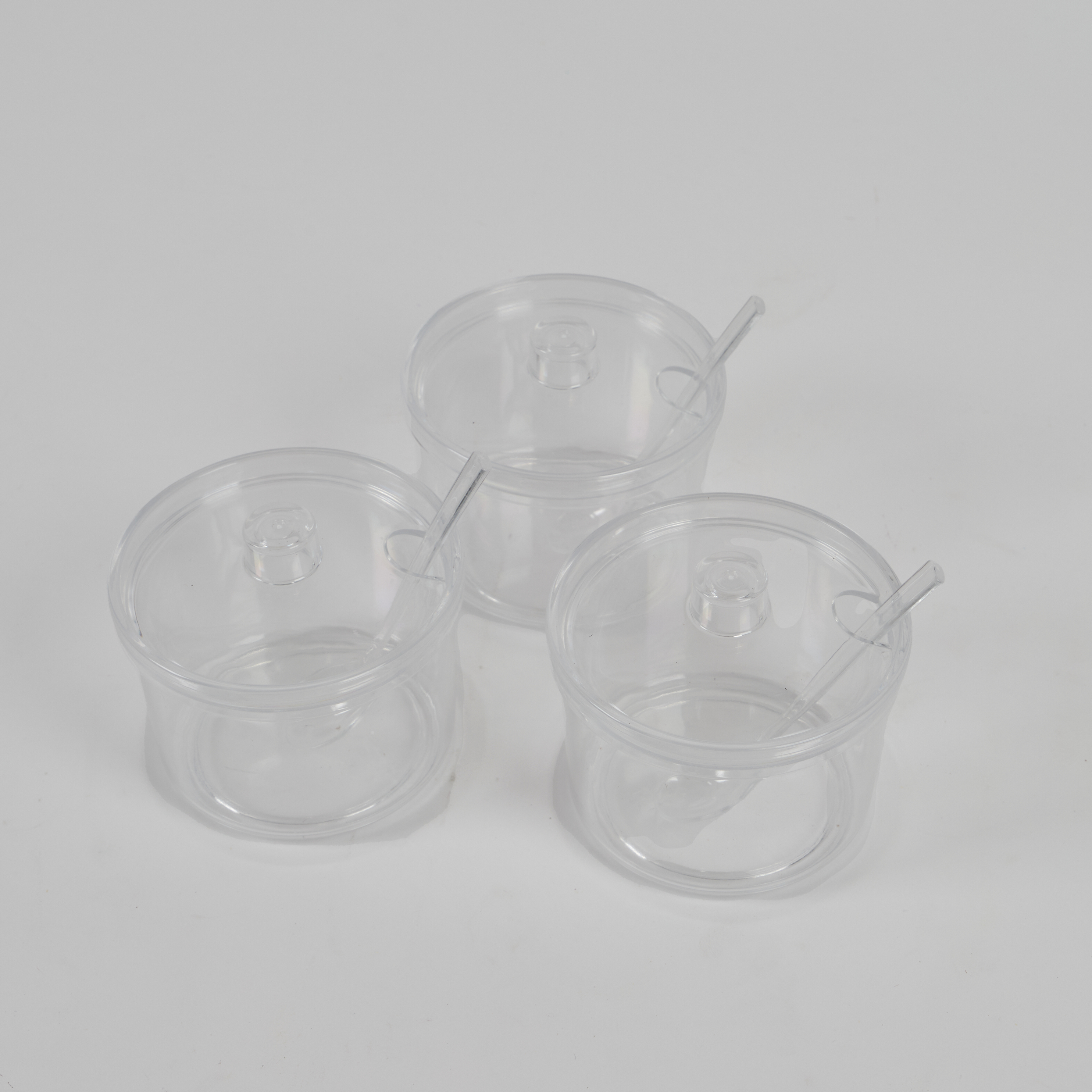 Transparent Potion Pots - Pack of 3