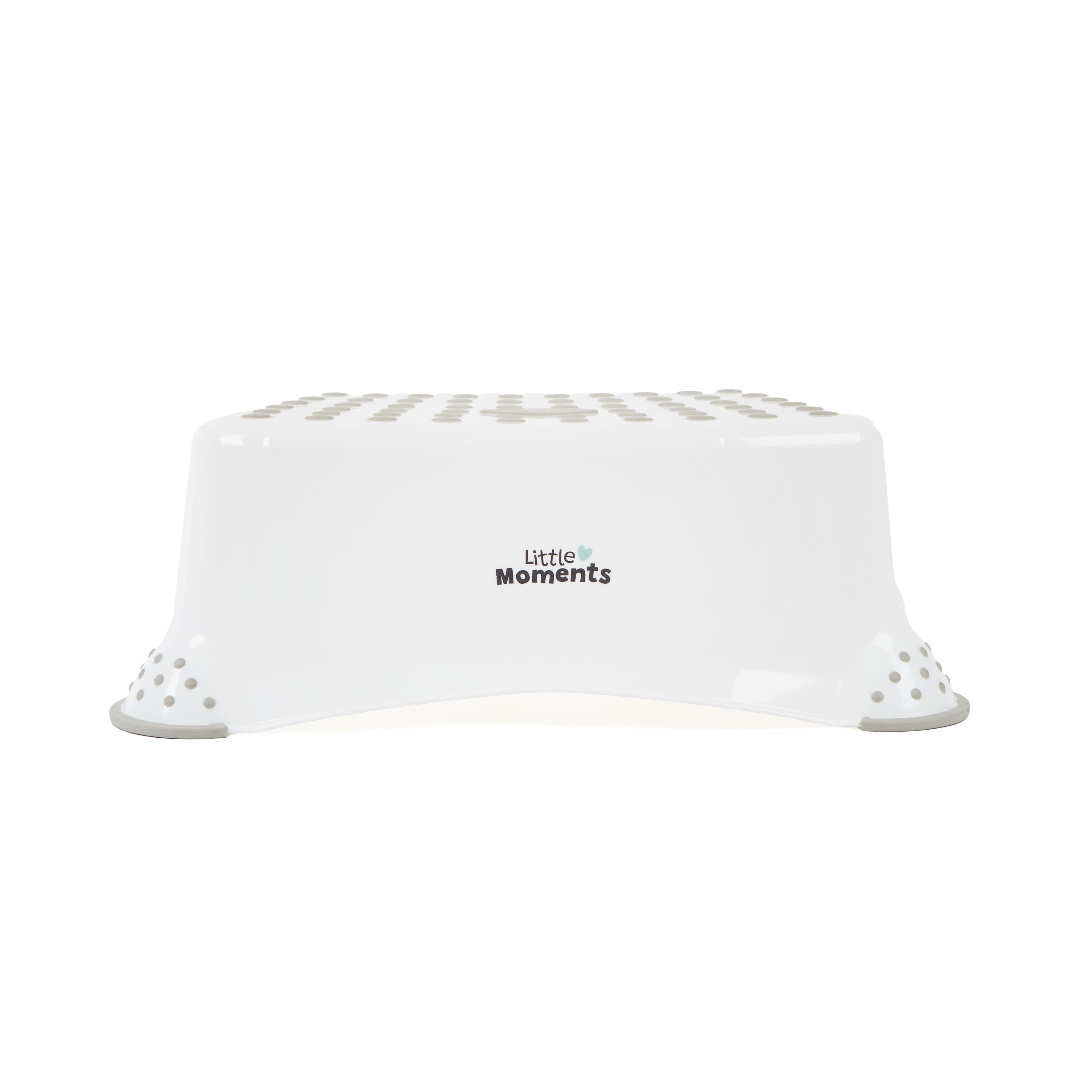 Little Moments White Step Stool