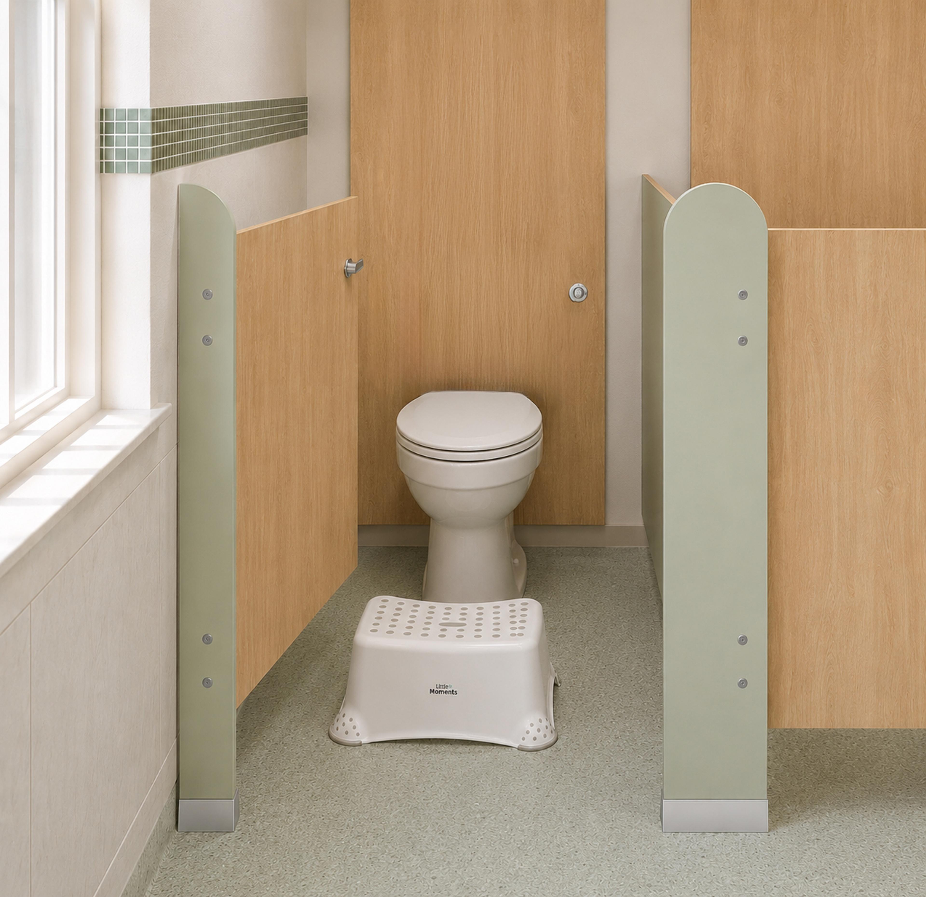 Little Moments White Step Stool