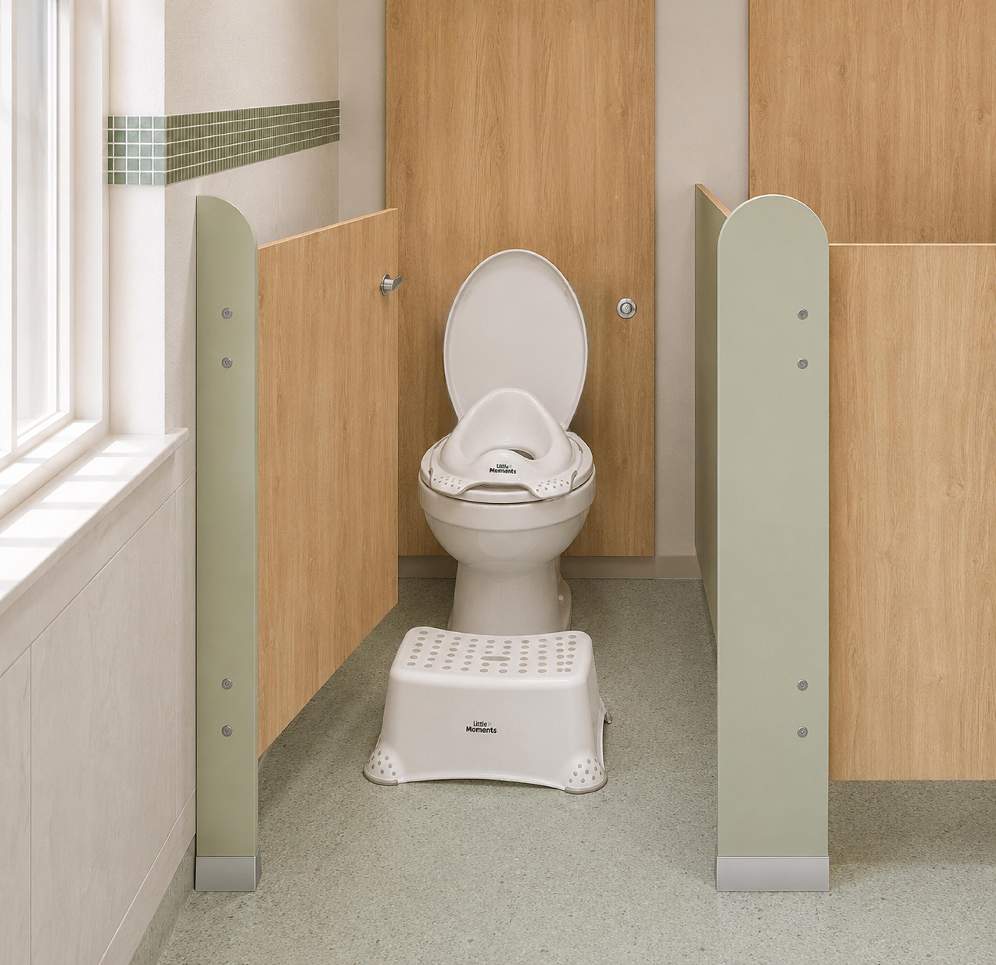 Little Moments White Toilet Training Seat