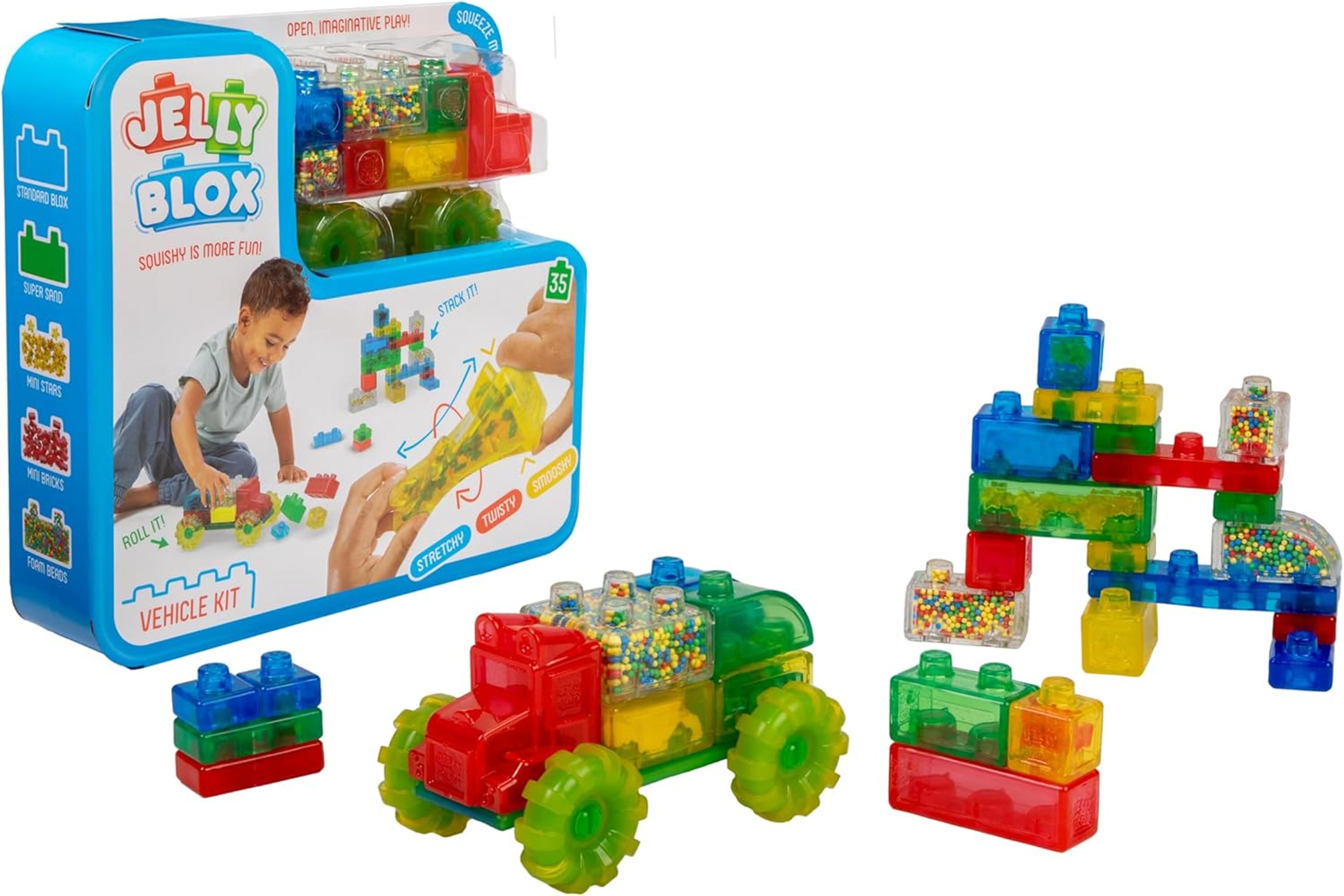 Jelly Blox Vehicle Kit - 35 Blocks