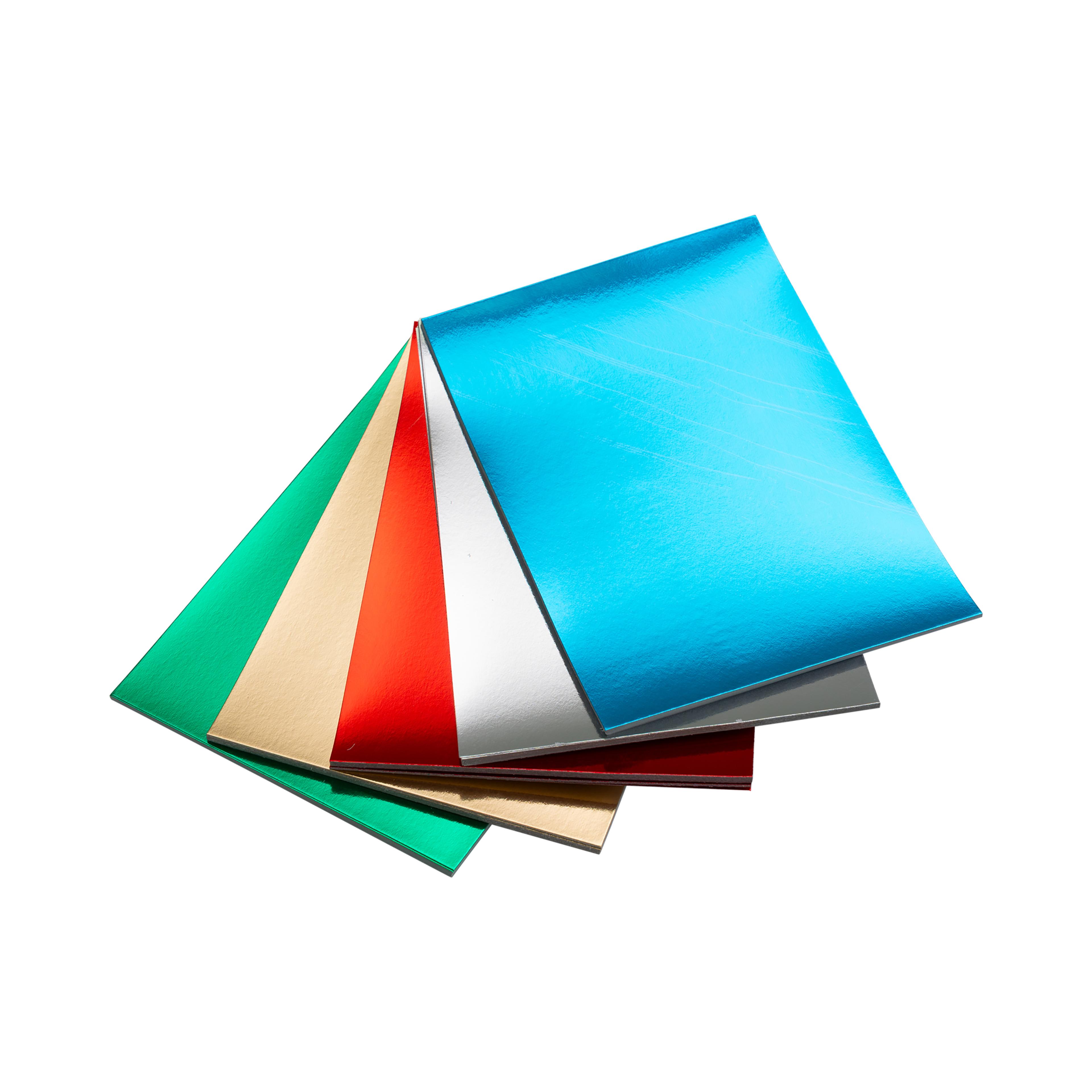 TutorCraft A4 Metallic Paper - Assorted - Pack of 100