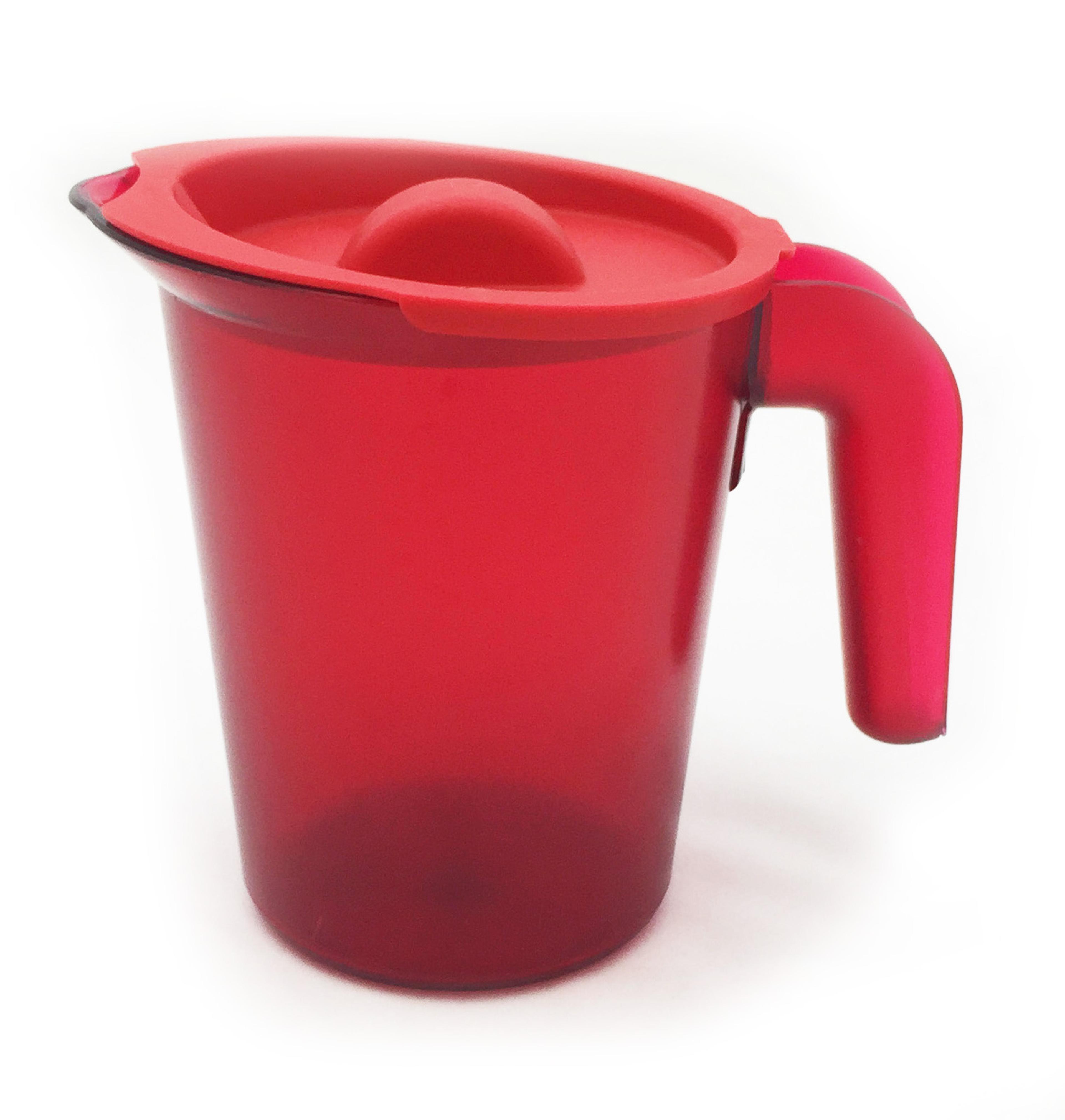 Frosted Red Polycarbonate Jug - 500ml