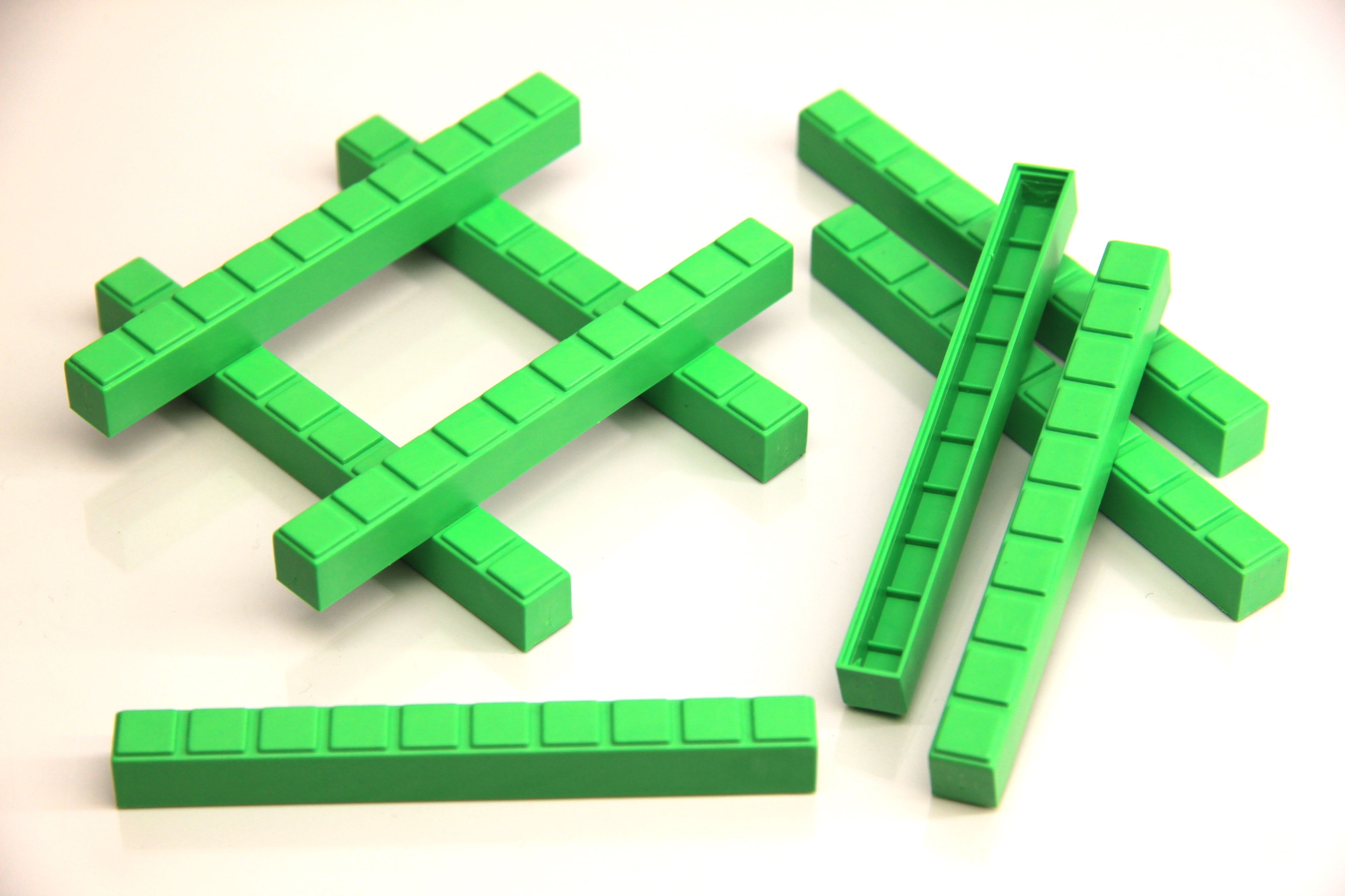 Ten Rods 50 pieces - Green