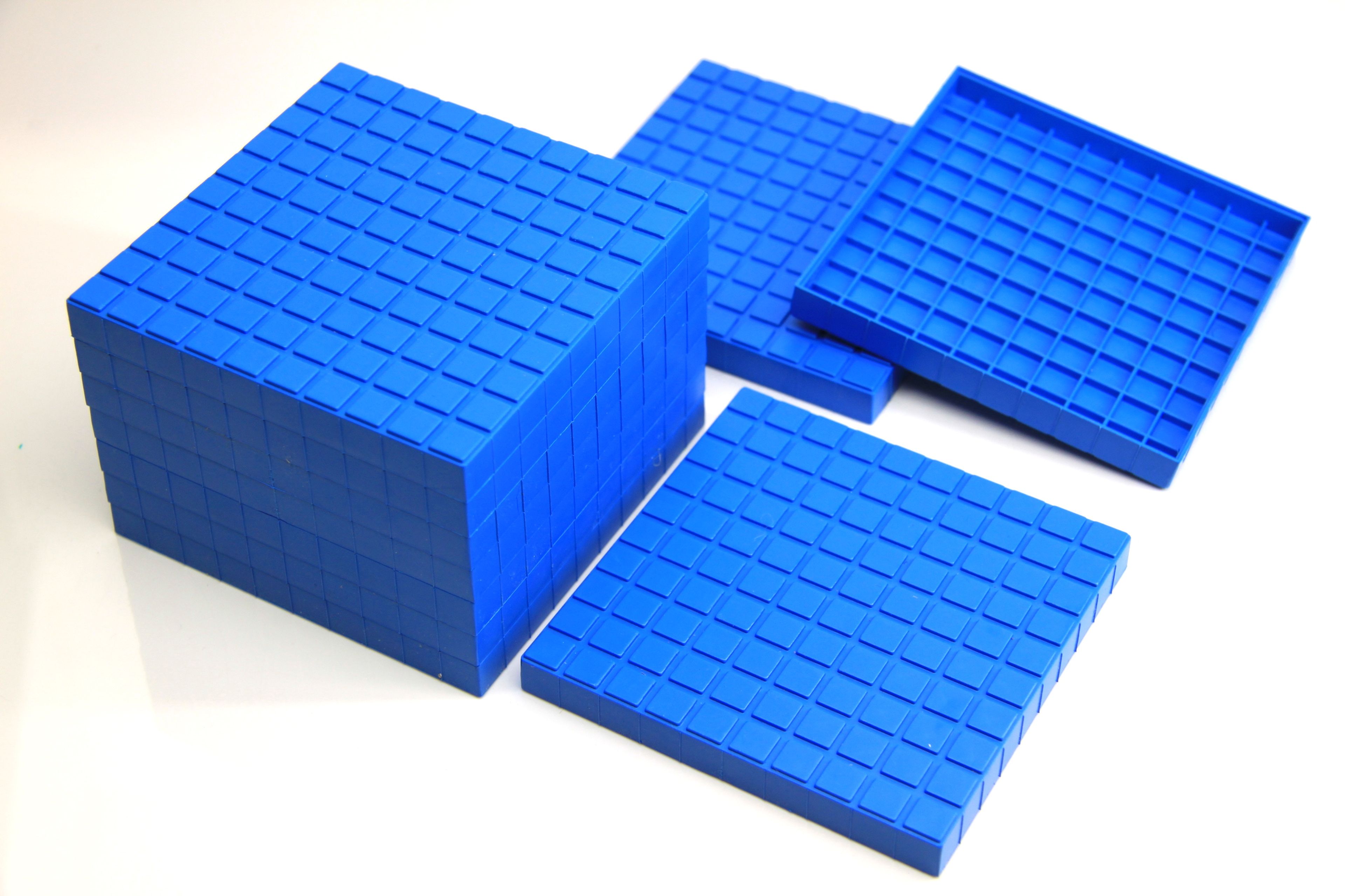 Hundred Flats 10 pieces - Blue
