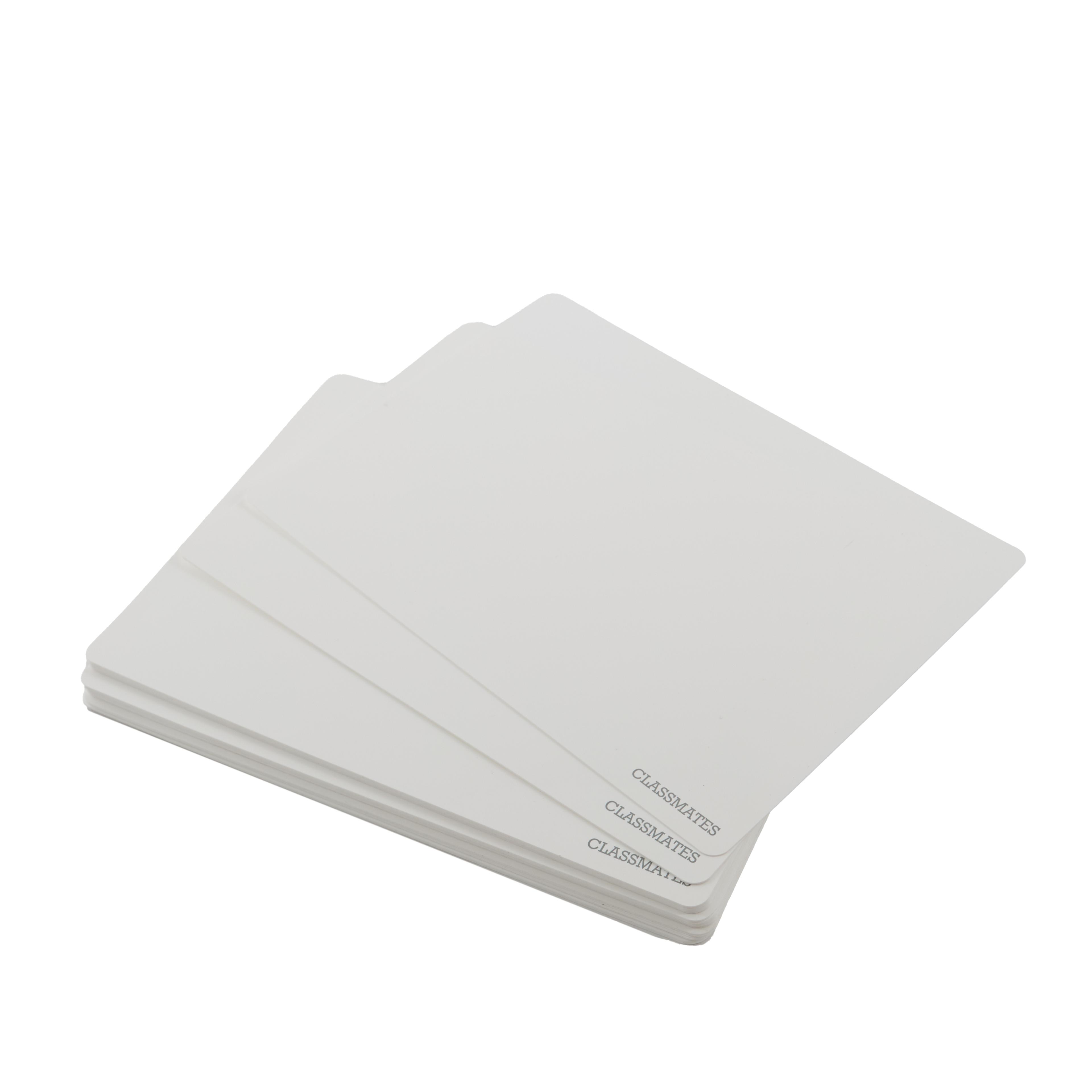 Classmates A4 Lightweight Whiteboards Pack of 35