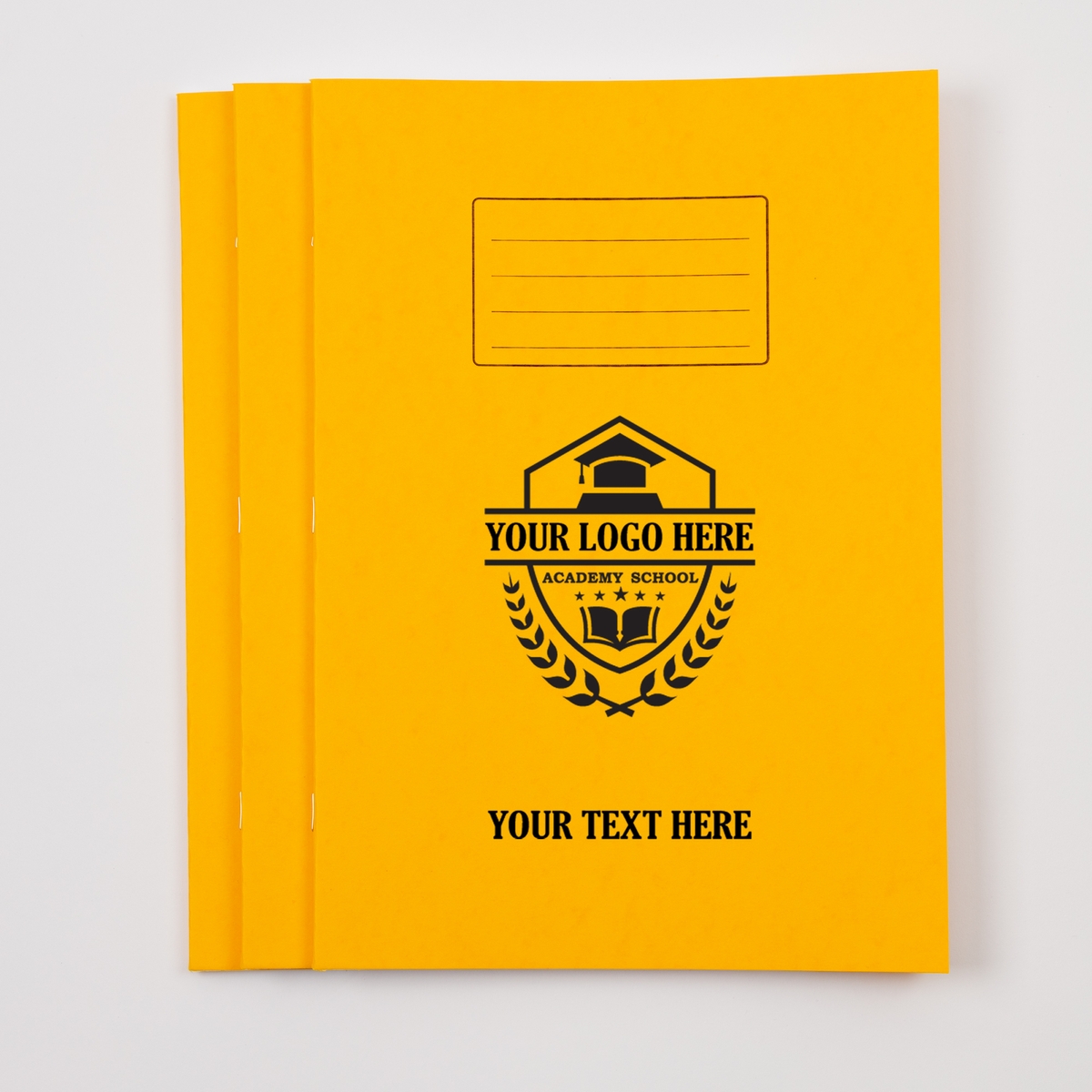 Personalised - Classmates A4+ Exercise Book 80 Page, Plain, Yellow ...