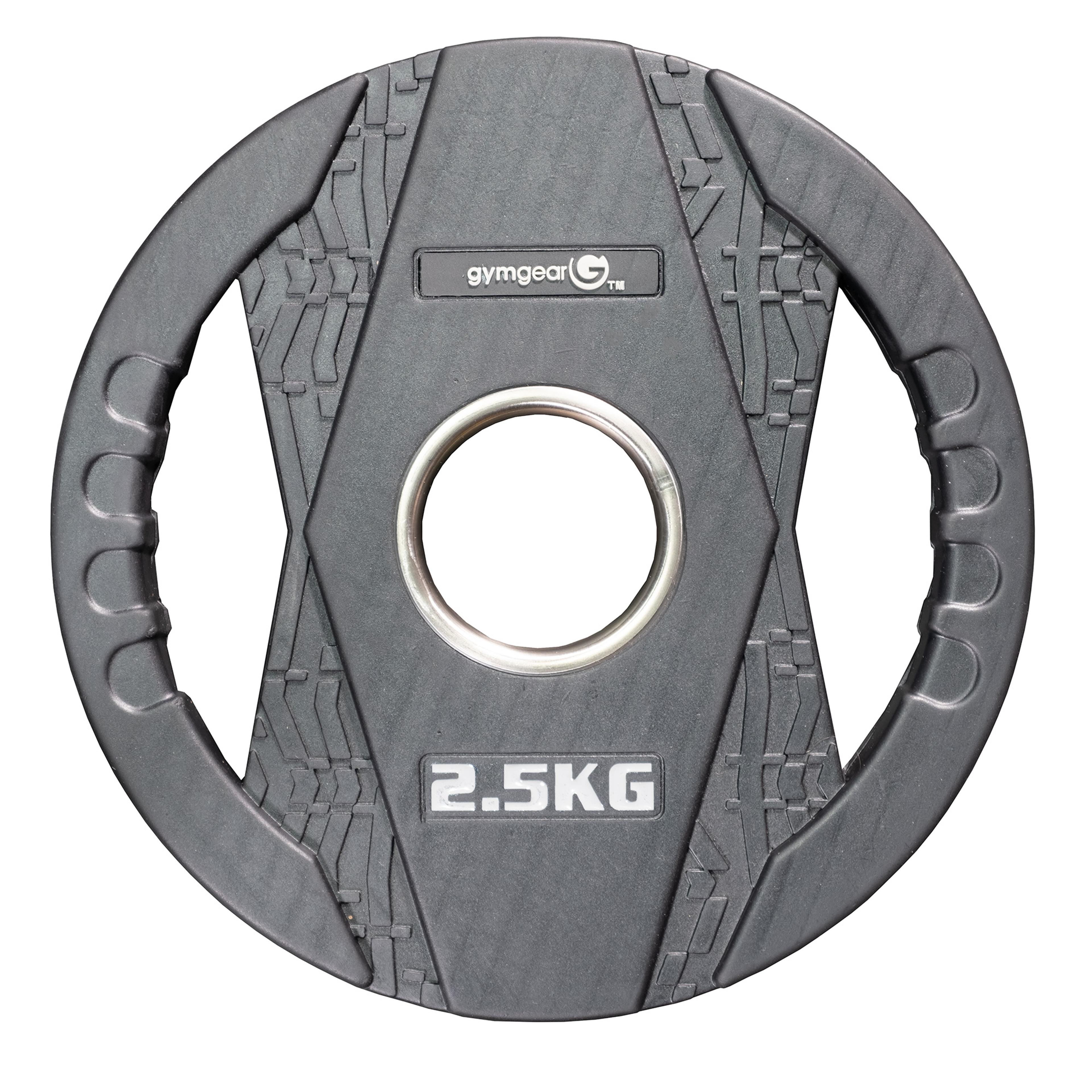 Gym Gear Rubber Plate Dual Grip - 2.5kg - Pair