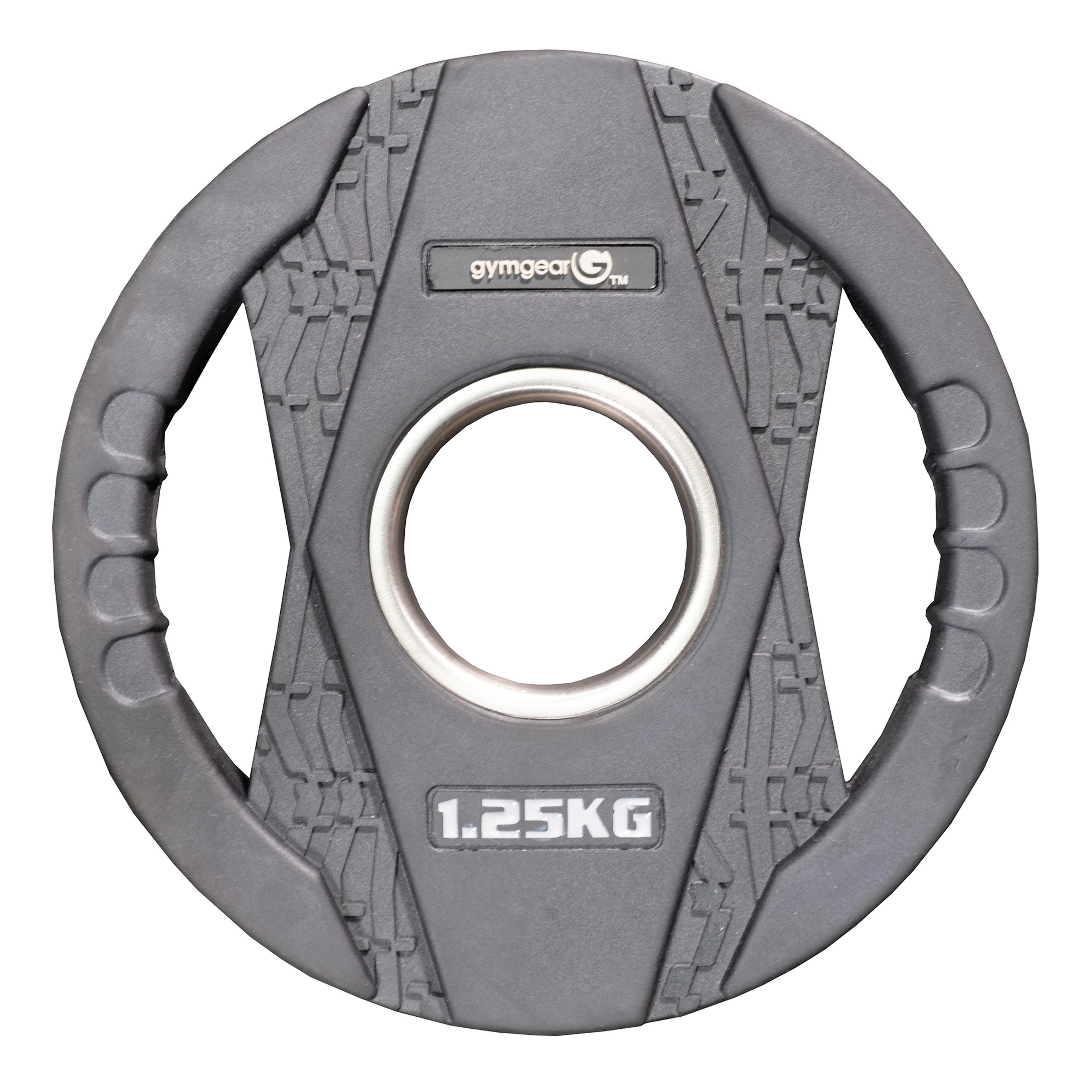Gym Gear Rubber Plate Dual Grip - 1.25kg - Pair