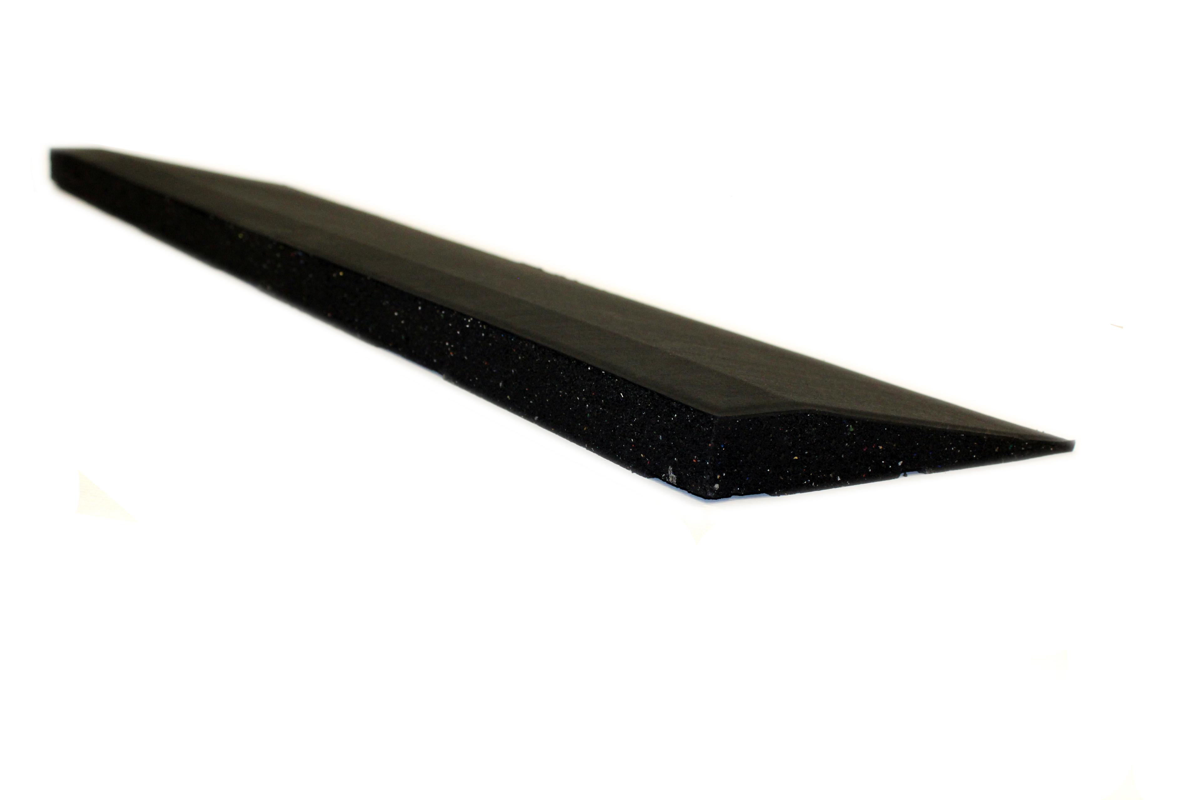 Gym Gear Black 20mm Ramped Edge - 1m x 25cm 