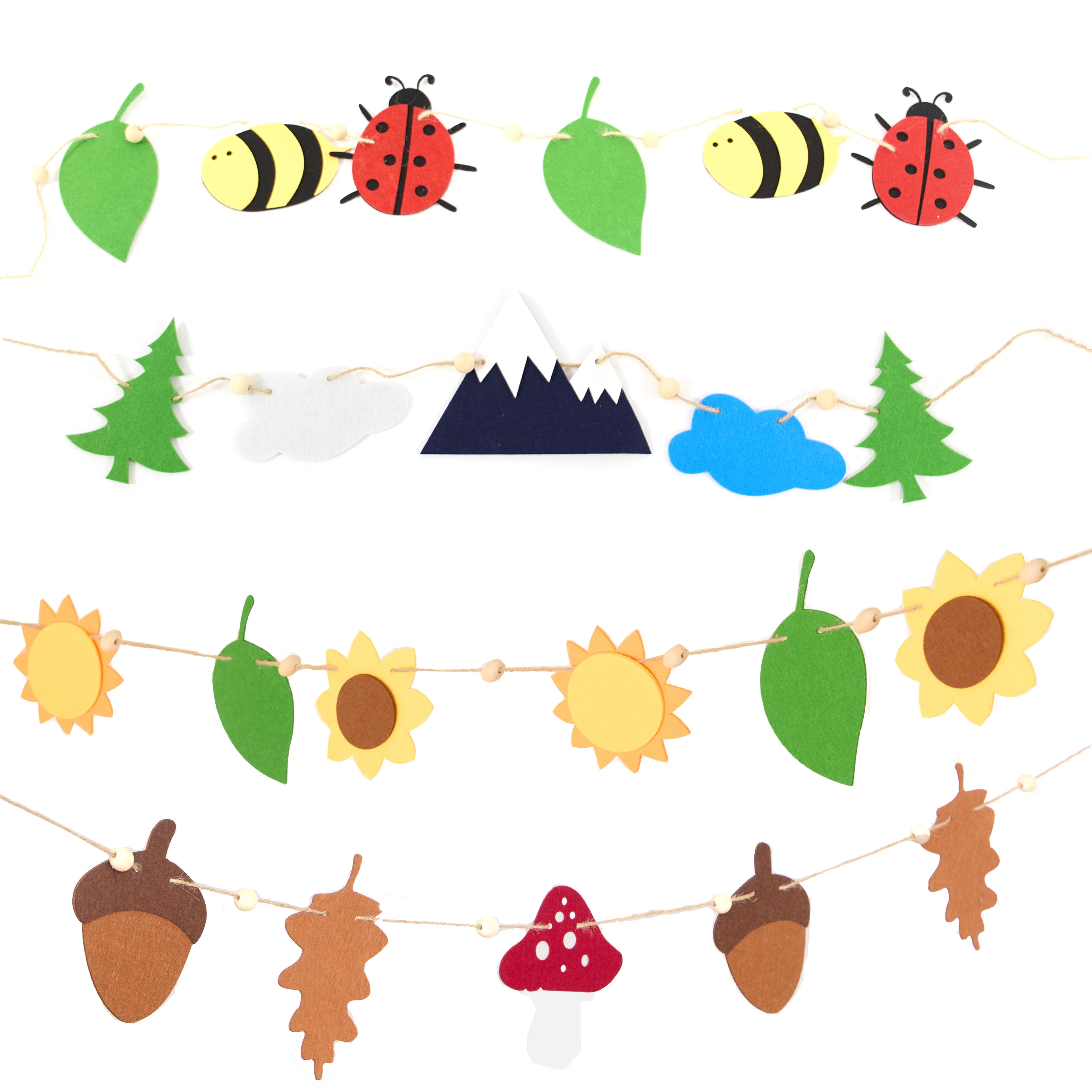 Seasonal Bunting from Hope Education - Pack of 4