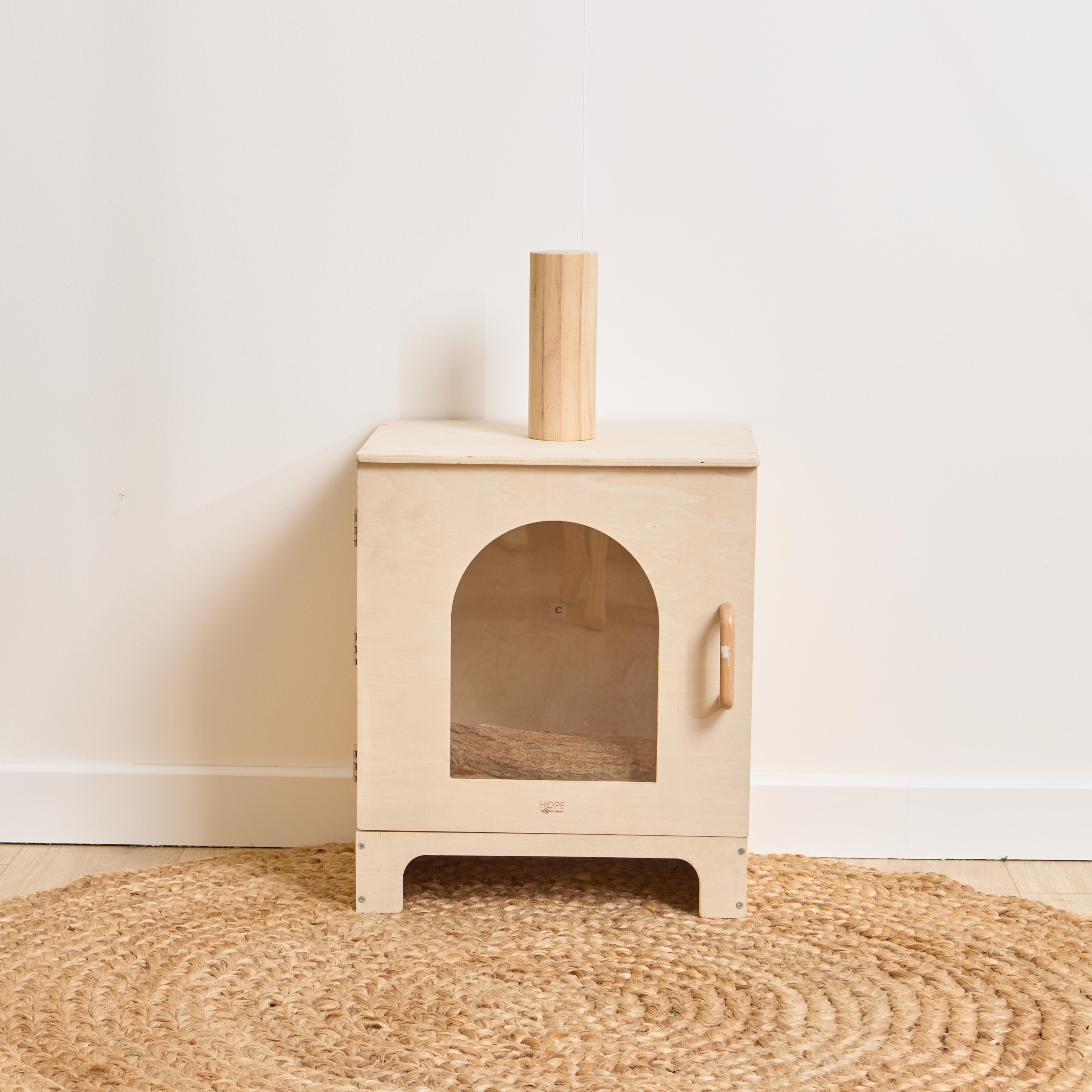 Modern Log Burner from Hope Education