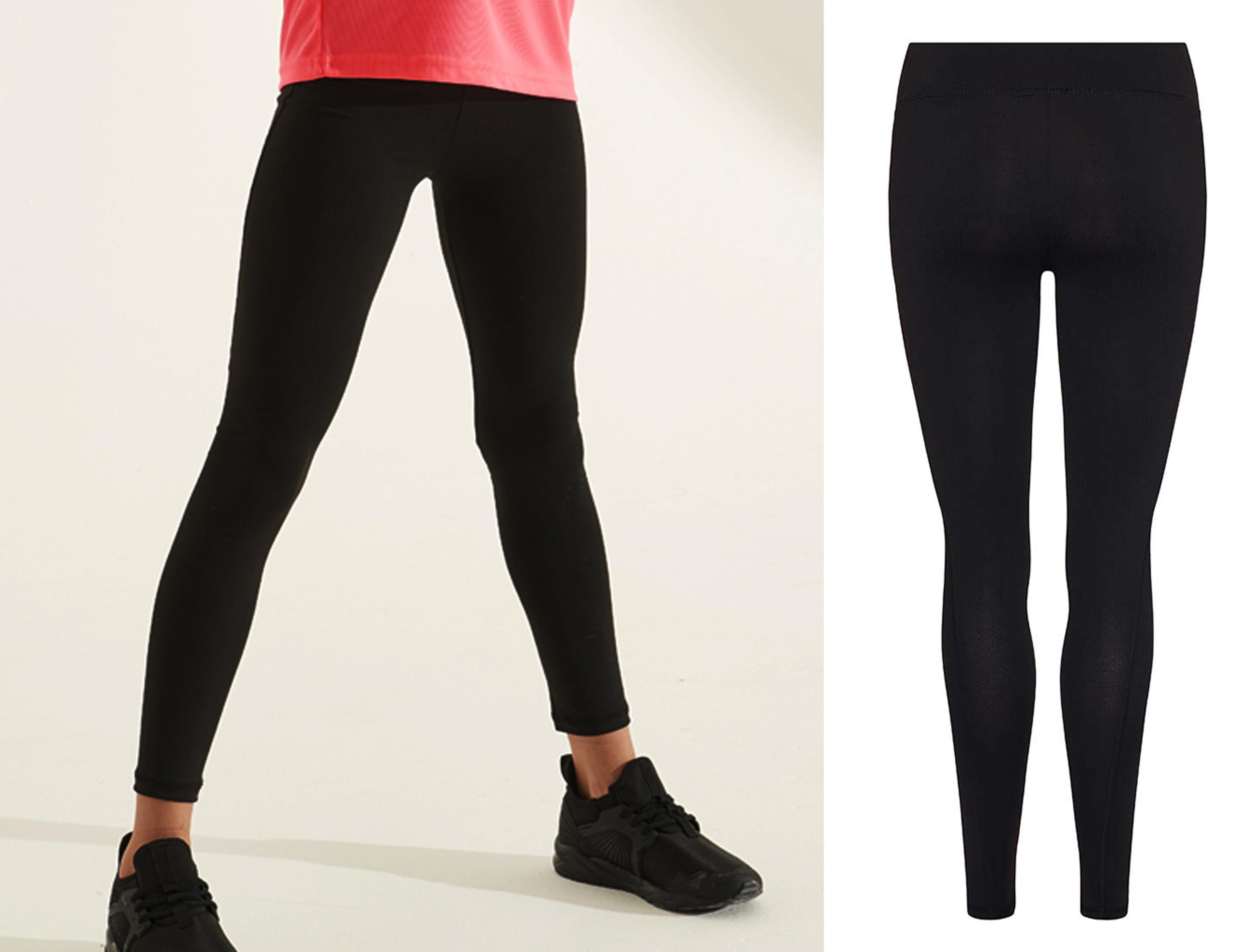 Sports Leggings - Black - Size 12 - 13 Years