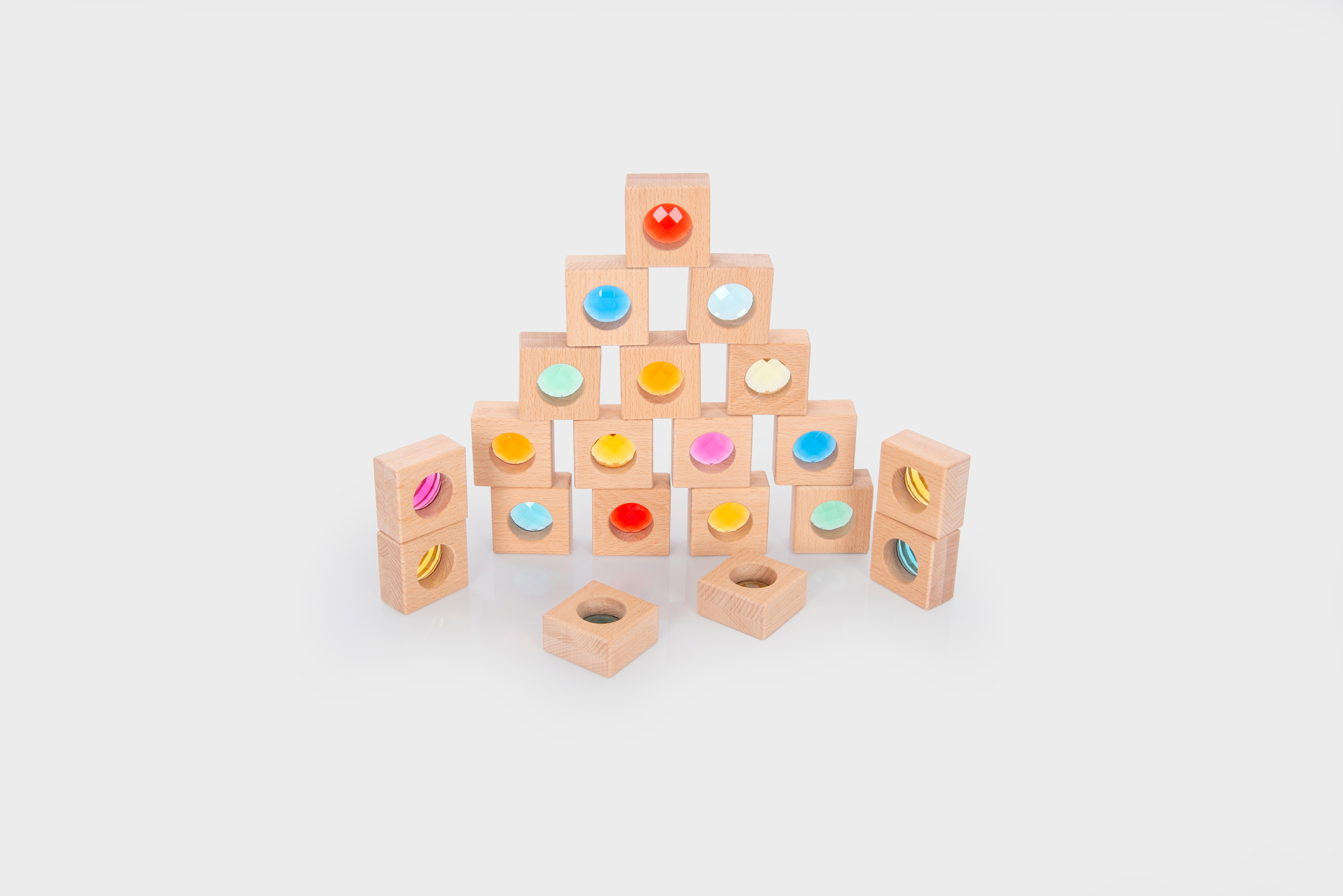 Wooden Kaleidoscope Blocks