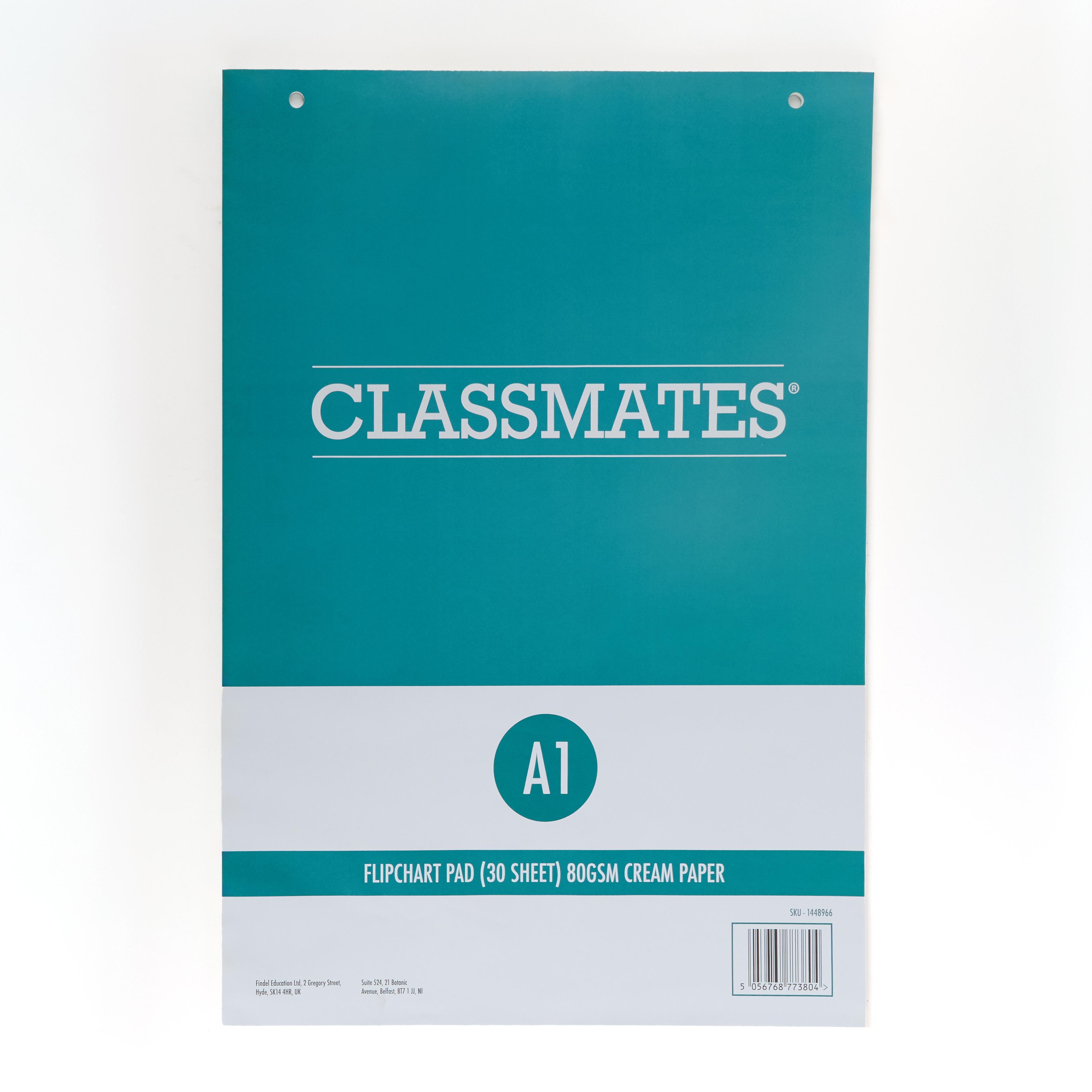 Classmates A1 Cream Flipchart Pad - Pack of 5 