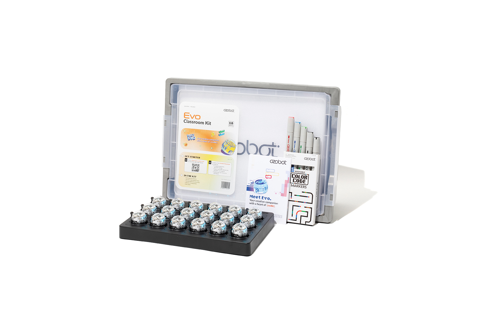 Ozobot Evo Classroom Kit 18-pack