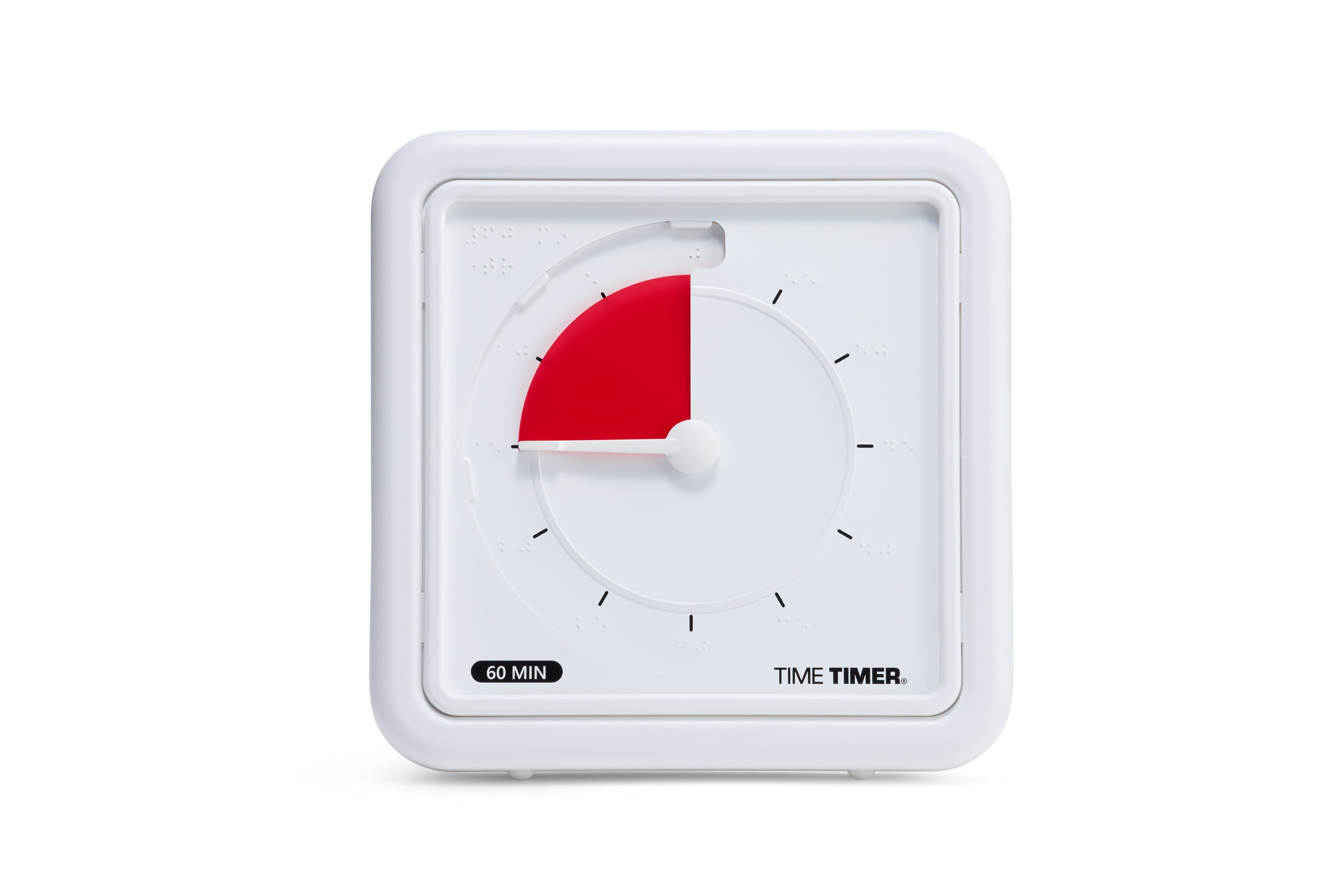 Time Timer Braille Red Disc