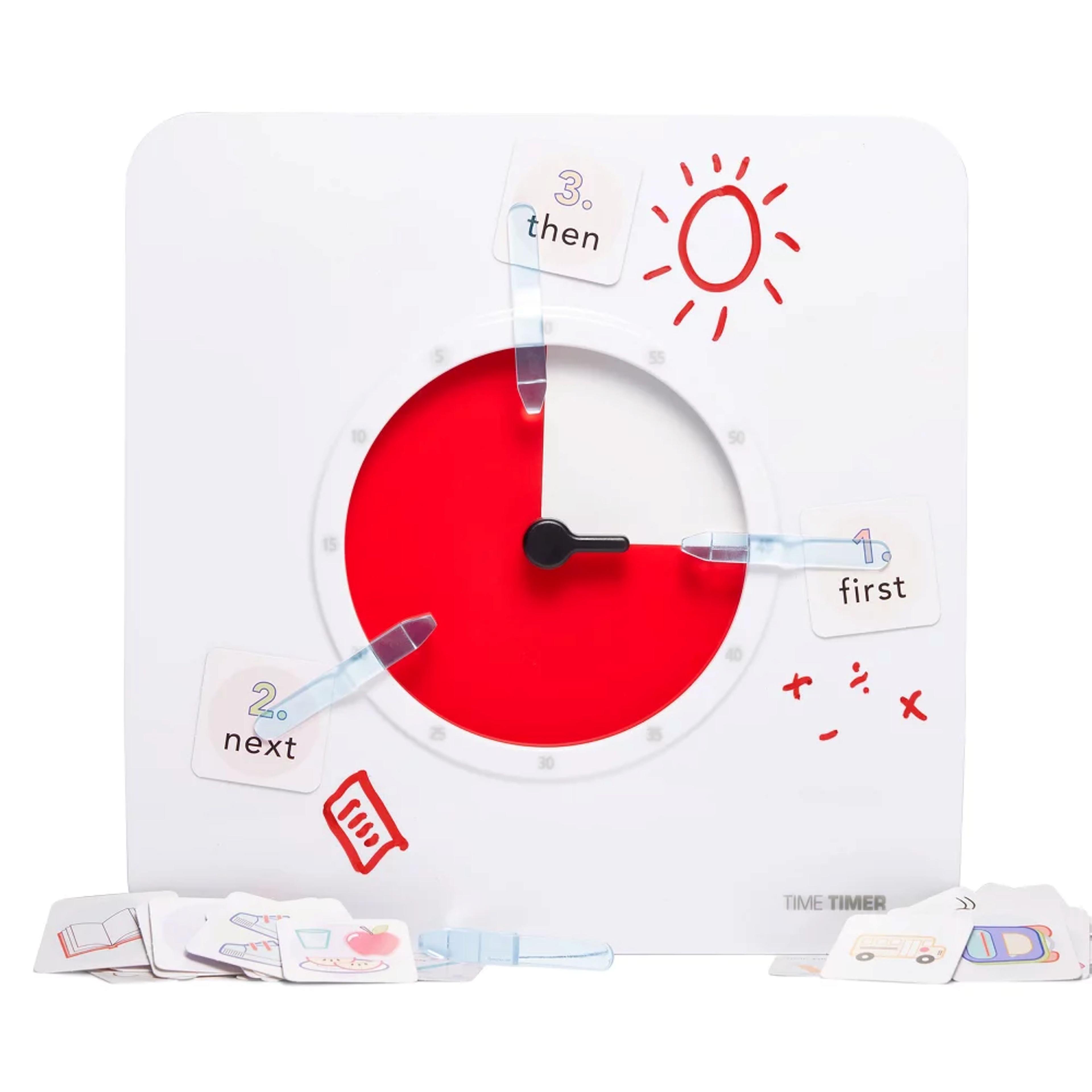Time Timer Original Medium & Visual Scheduler Set