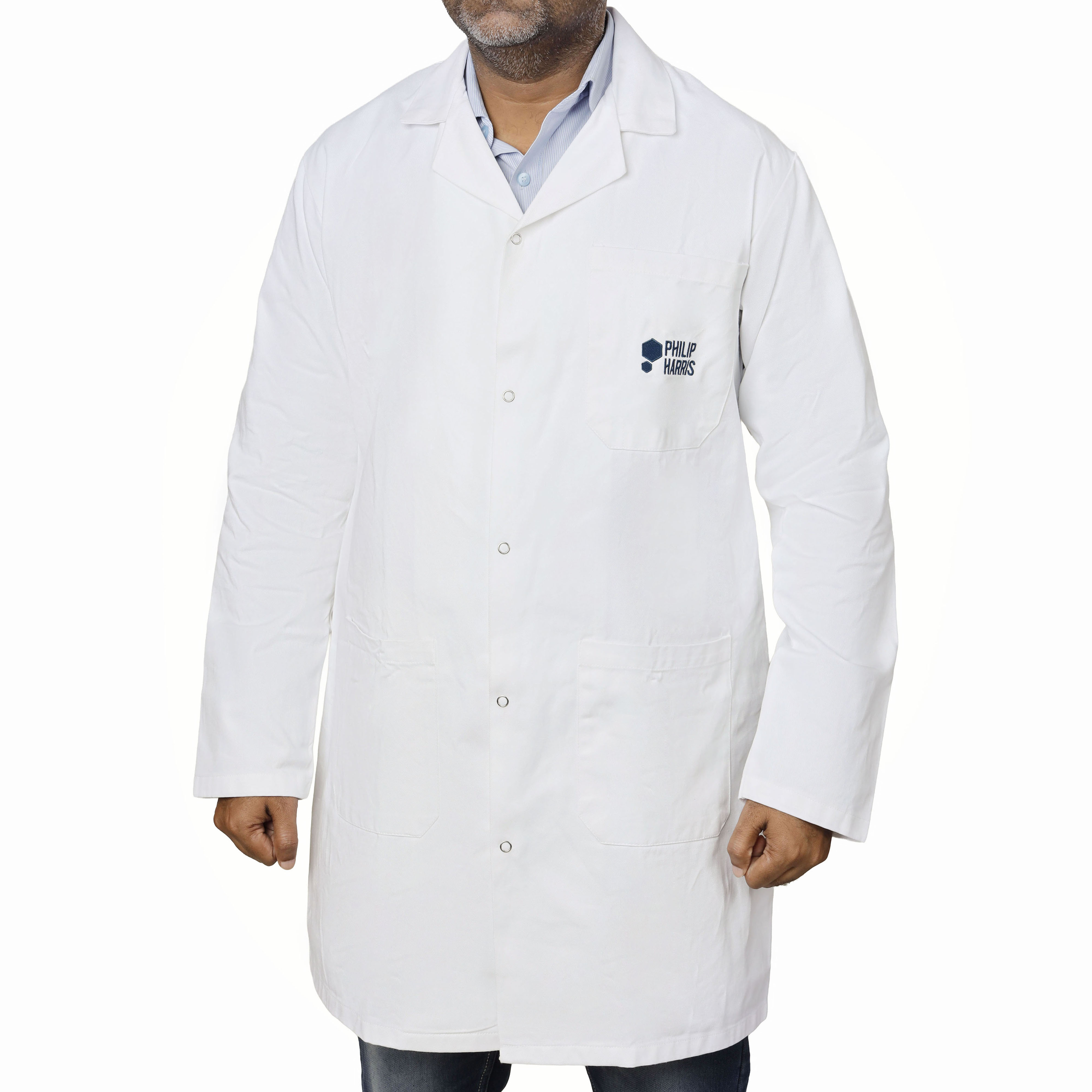 Philip Harris Lab Coat - White - Small