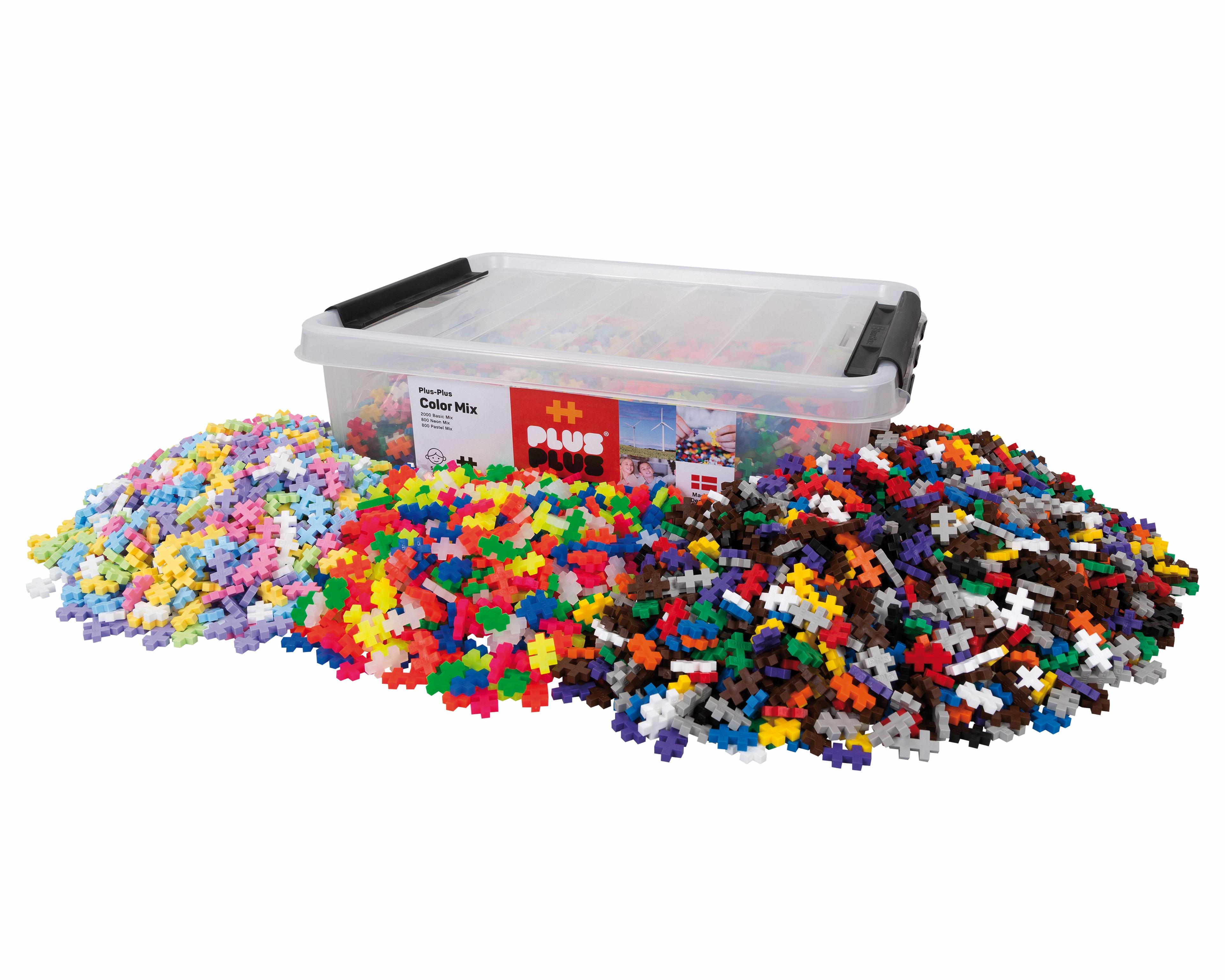 Plus-Plus Mix 3600 pcs Educational