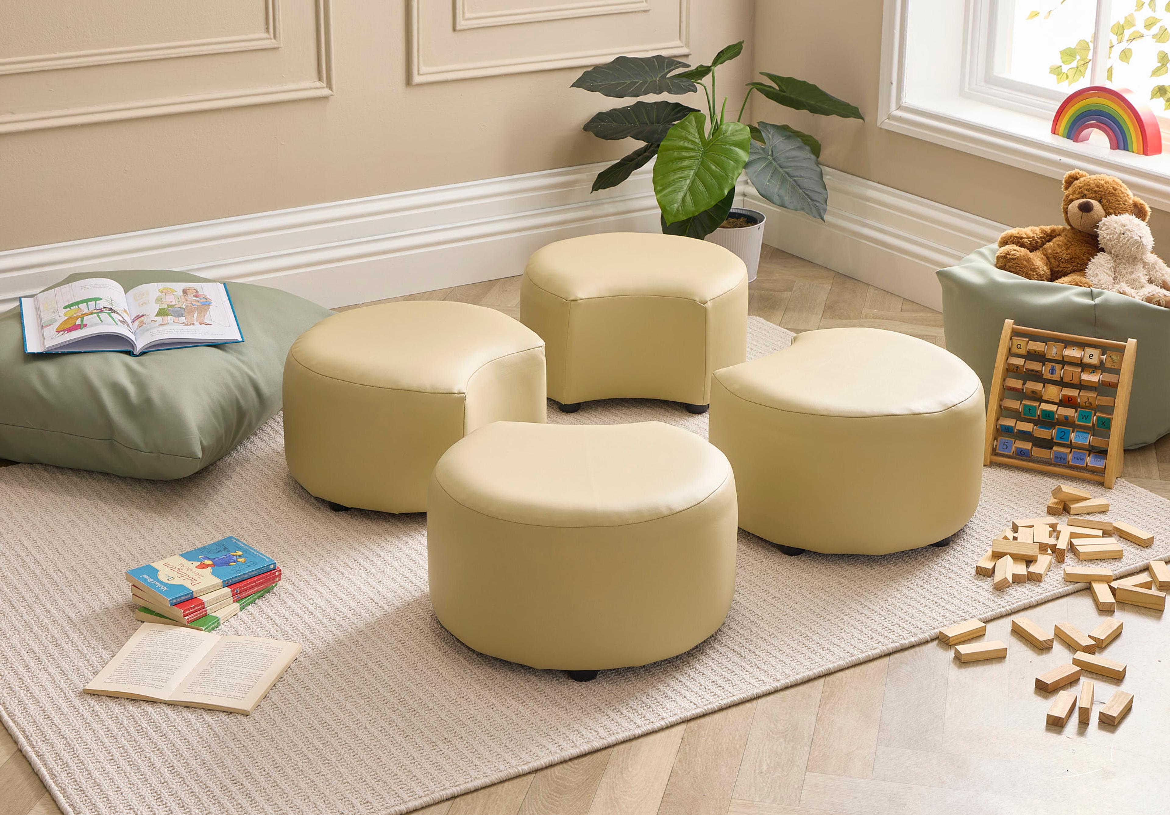 Neutral Snuggle Pod Seats from Hope Education  - Pack of 4