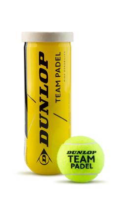 Dunlop Team Padel Balls - Pack of 3