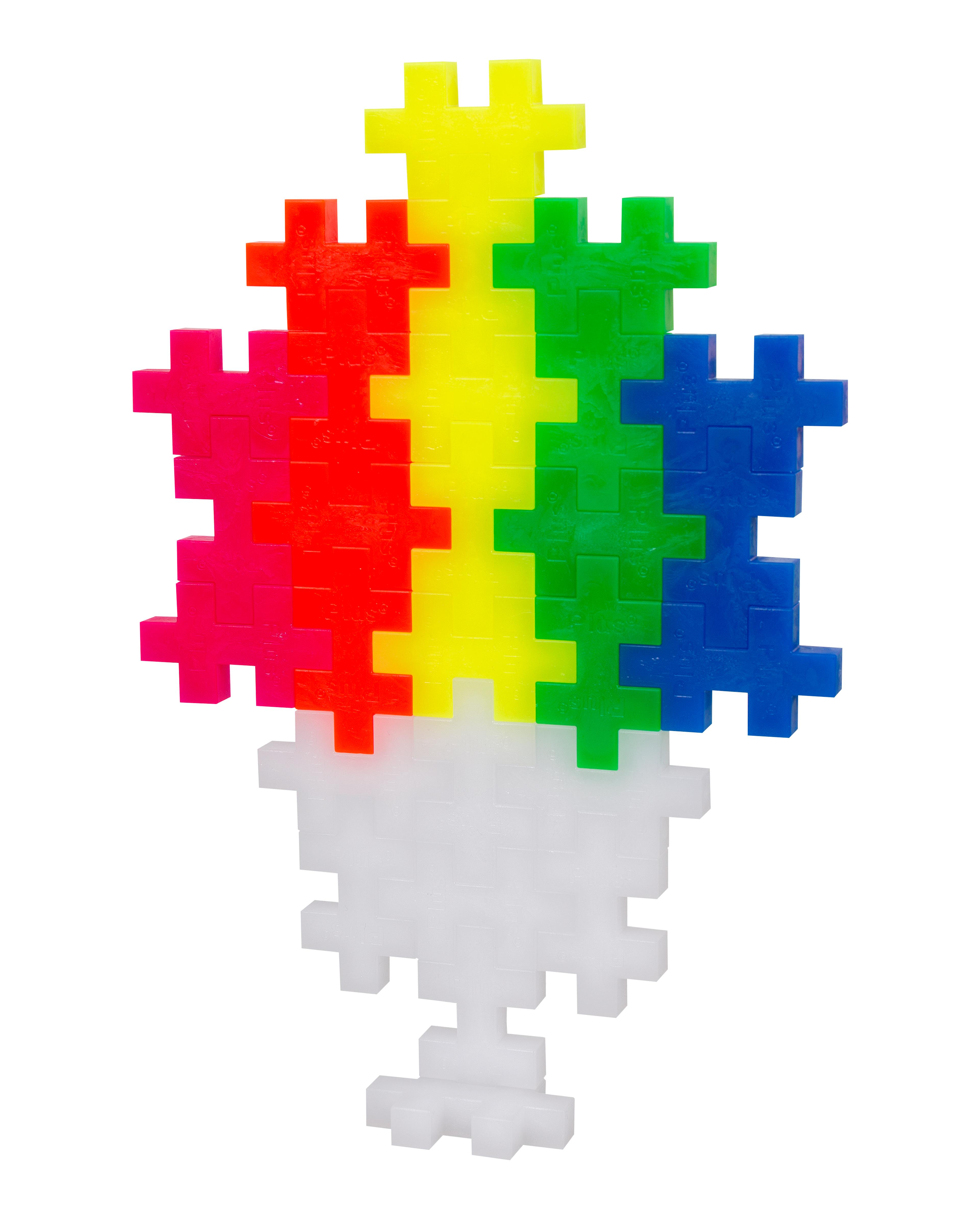 Plus-Plus BIG Neon / 200 pcs Educational