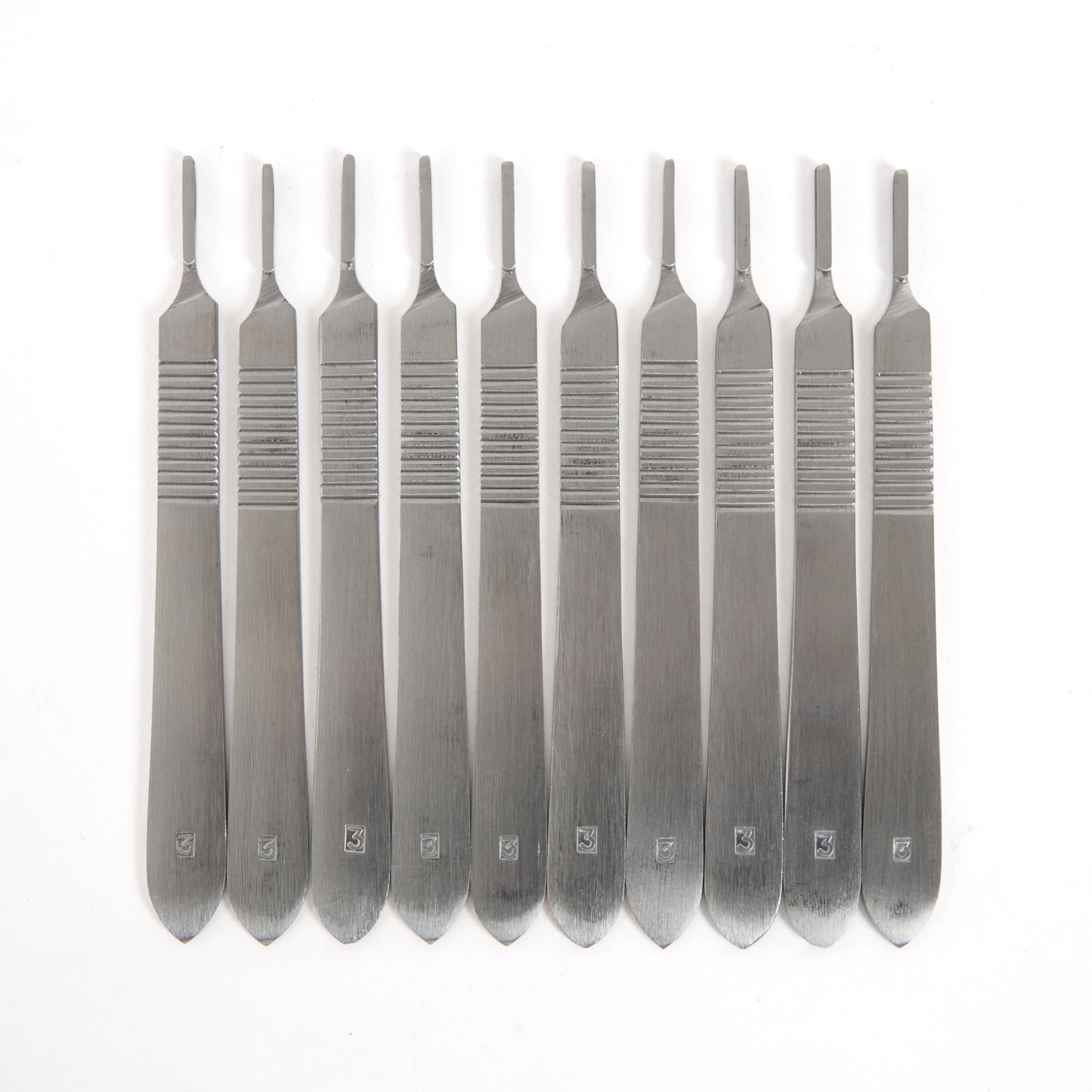 Scalpel Handle - Number 3 - 95mm - Pack of 10