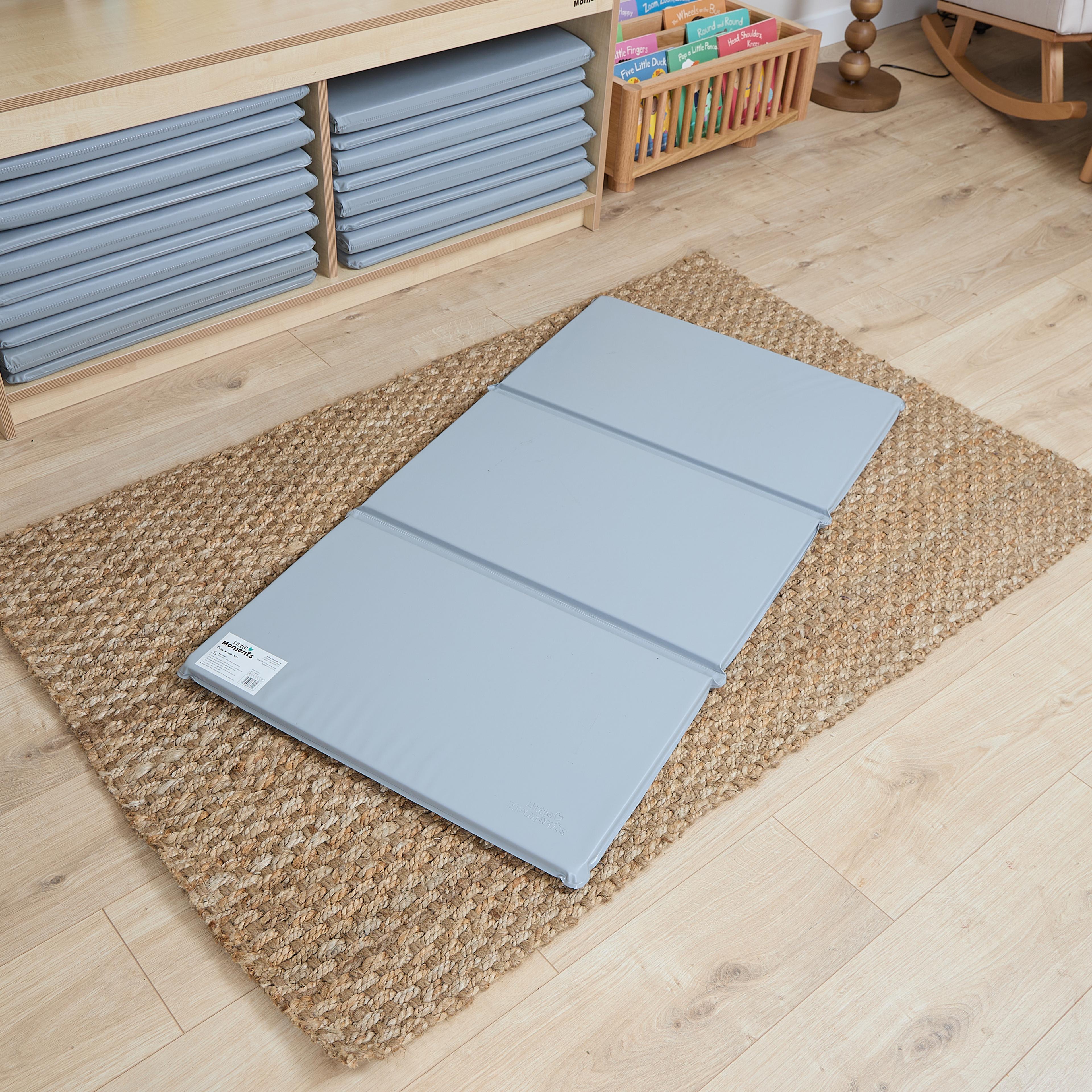 Little Moments Grey Sleep Mat