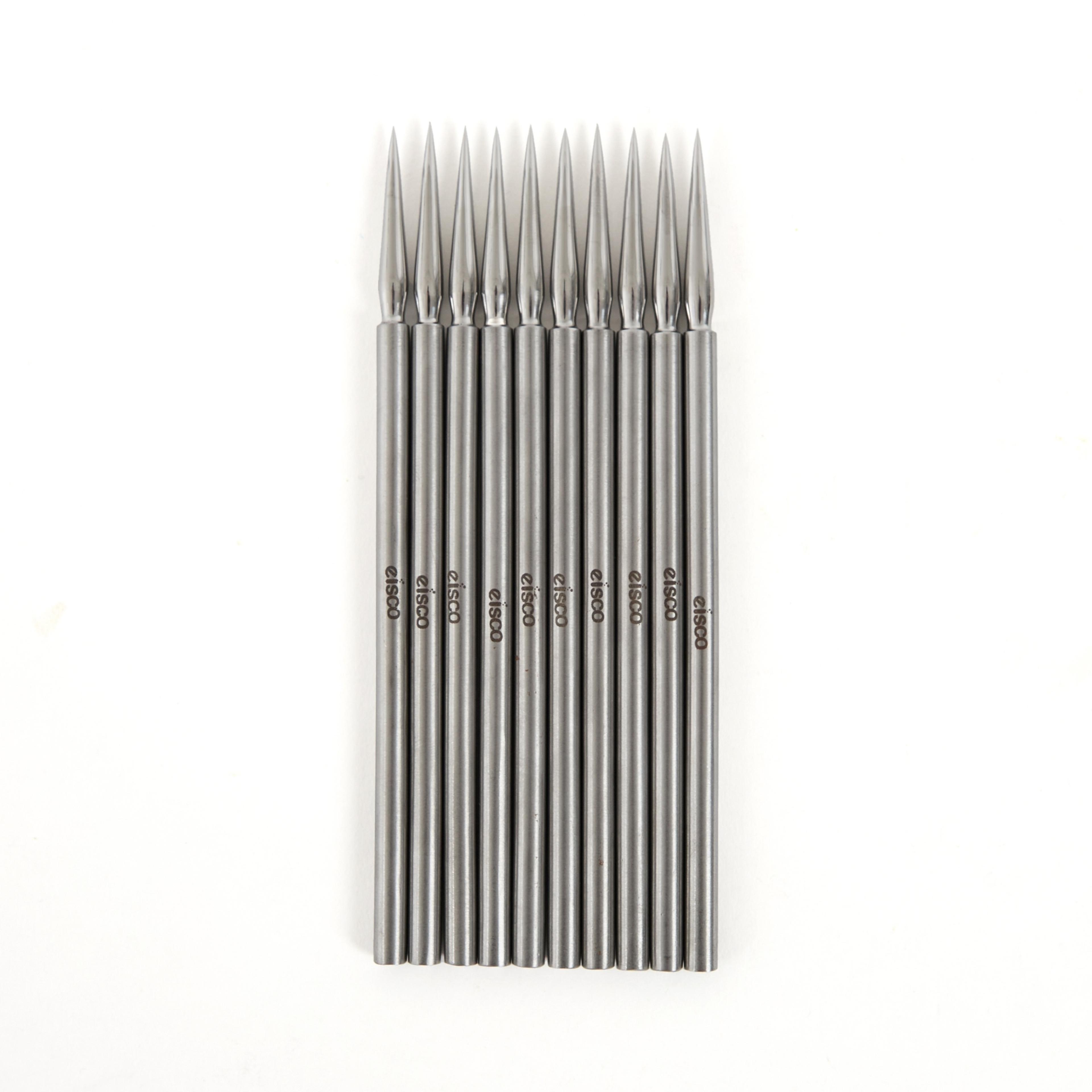 Mounted Needle with Steel Handle - 129mm - Pack of 10